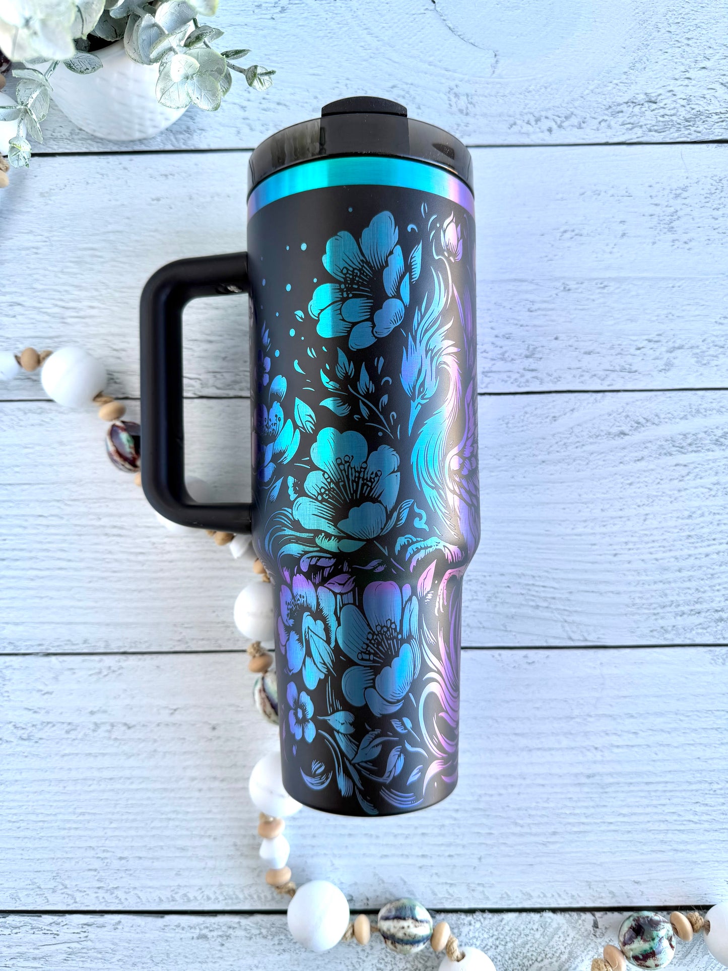 40 Oz Tumbler - Phoenix Black over Chroma RTS