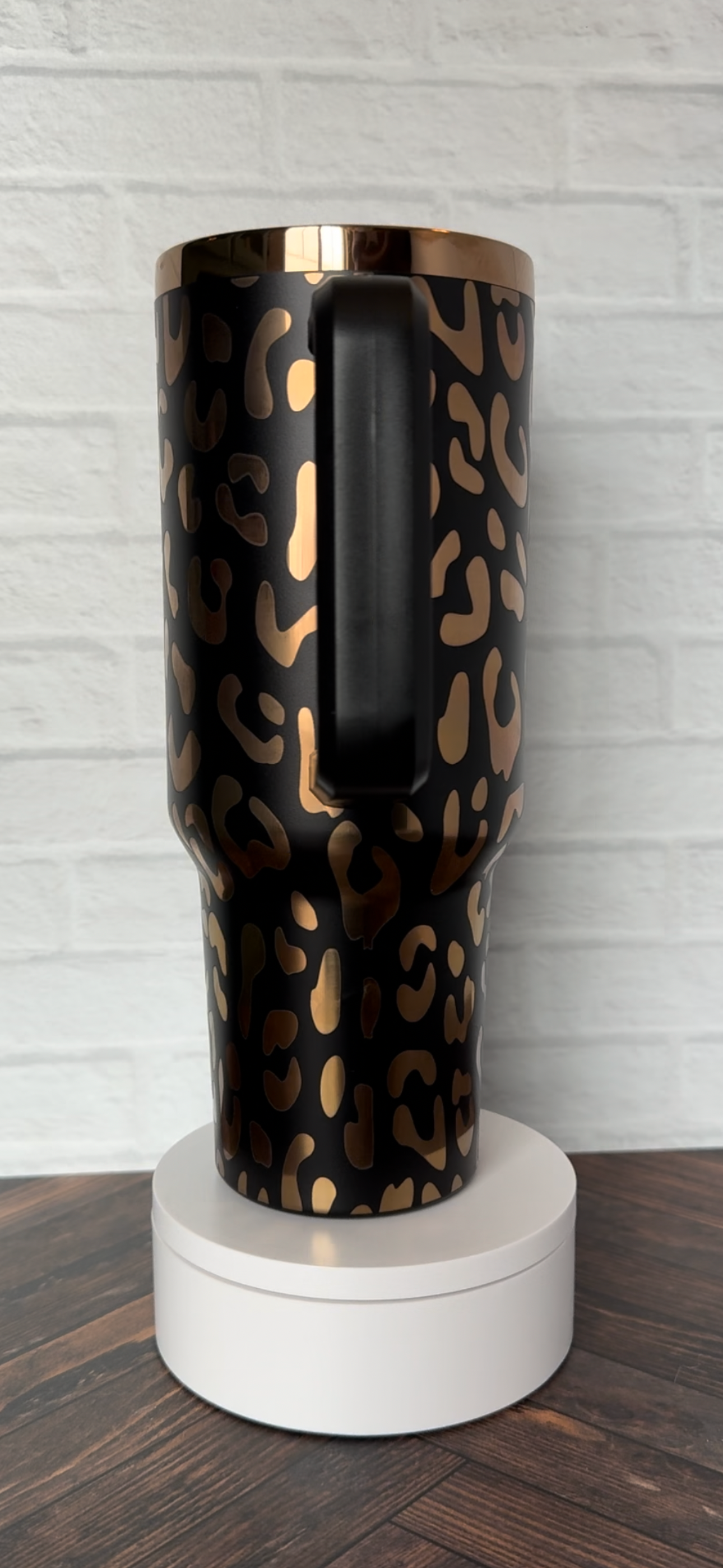 40 oz Tumbler - Leopard Print RTS
