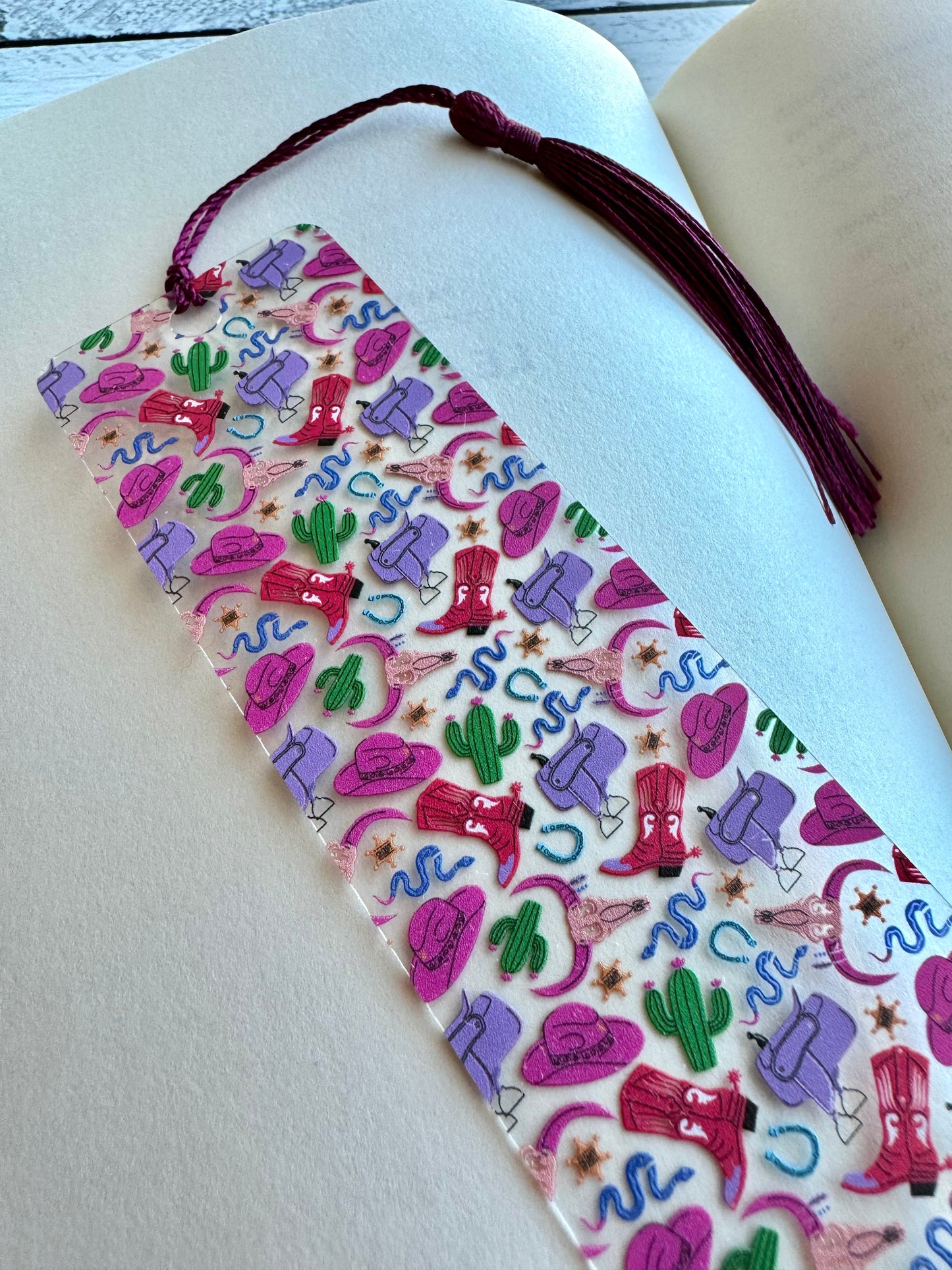 Cowgirl Bookmark