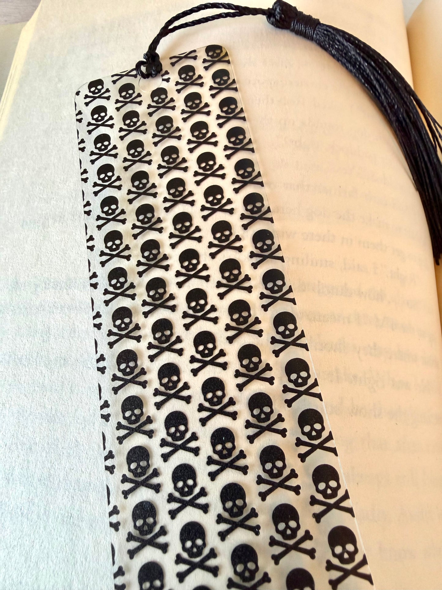 Skull and Crossbones Bookmark