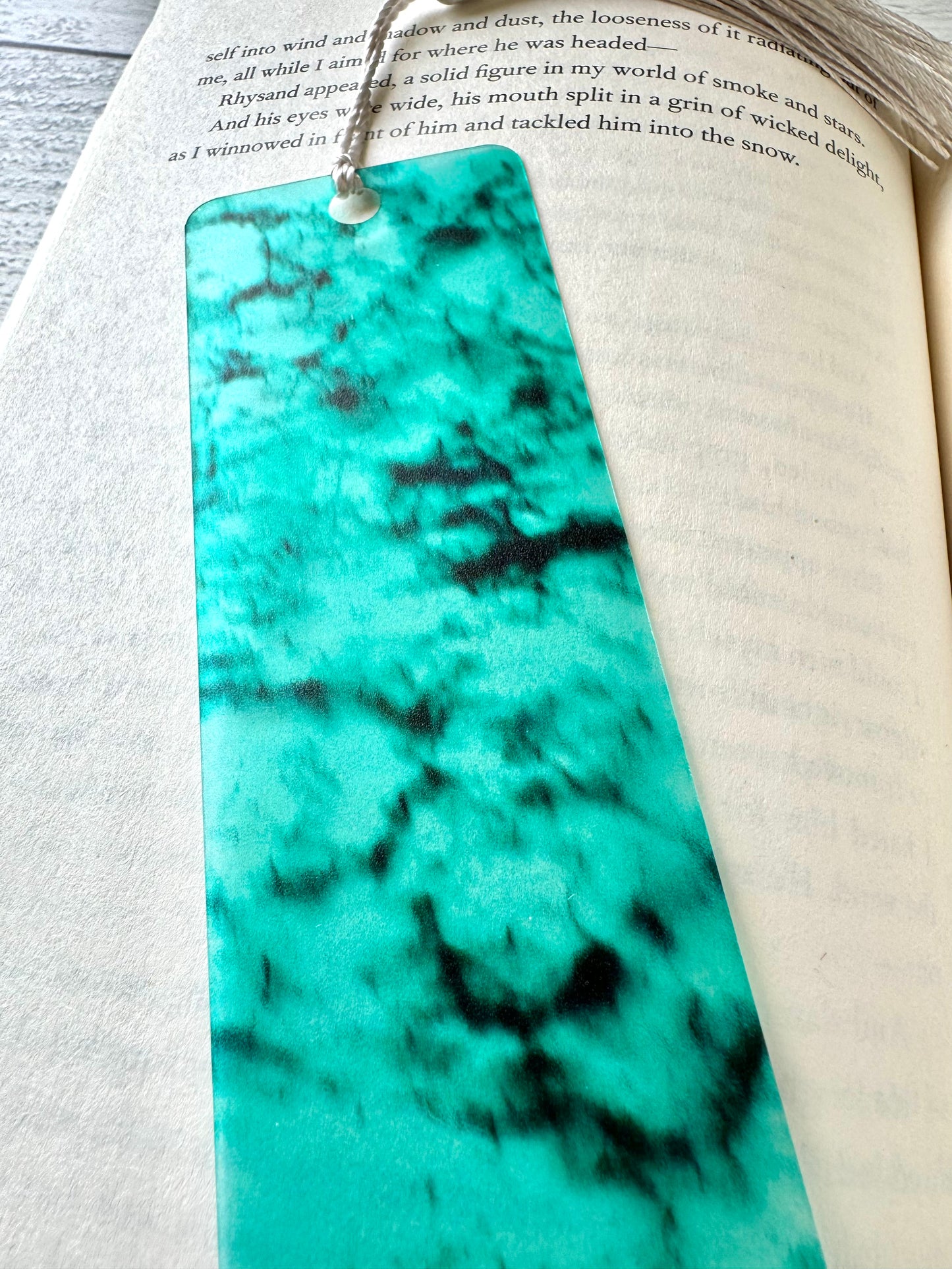 Turquoise Bookmark