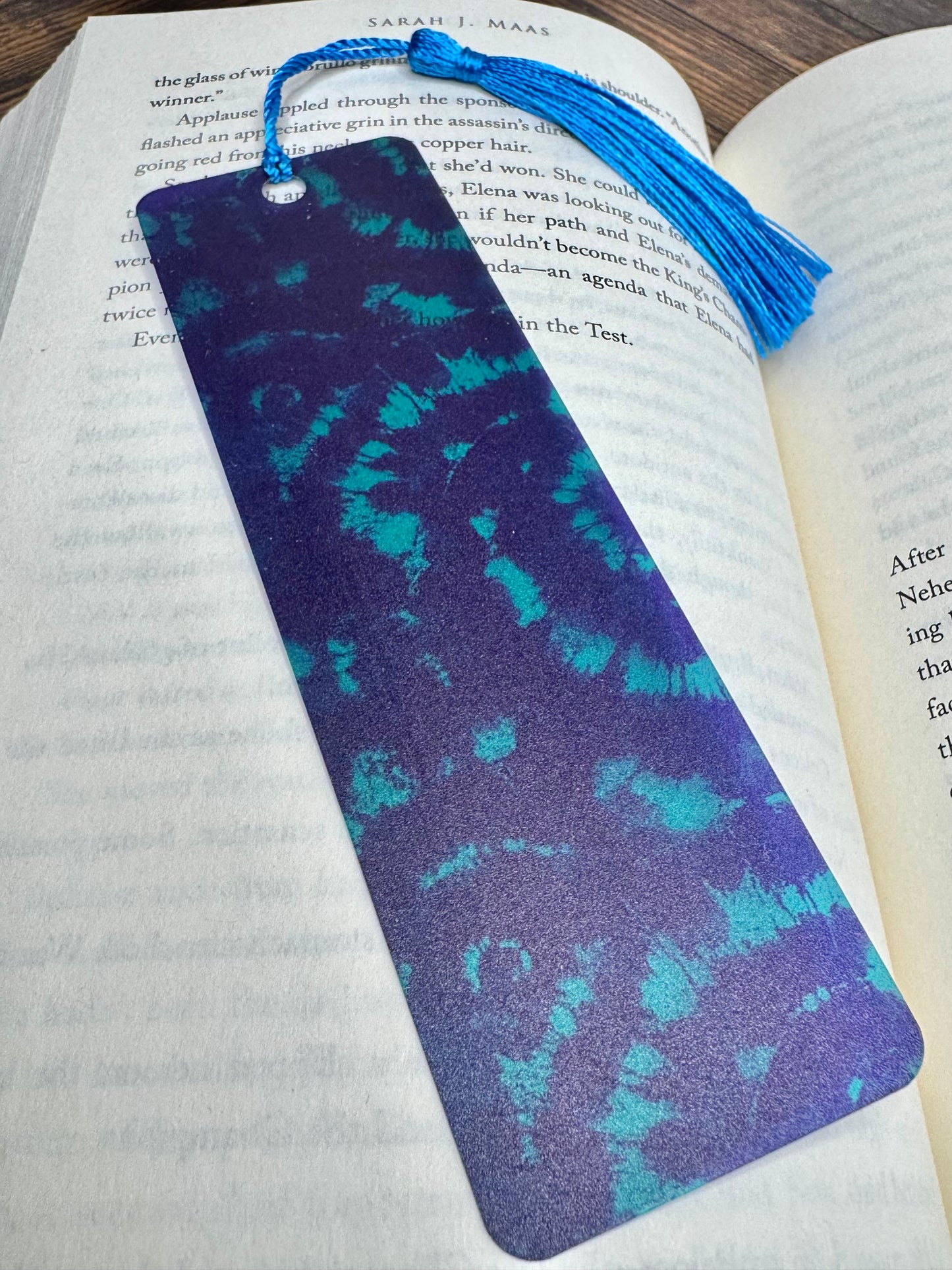 Tie Dye Bookmark