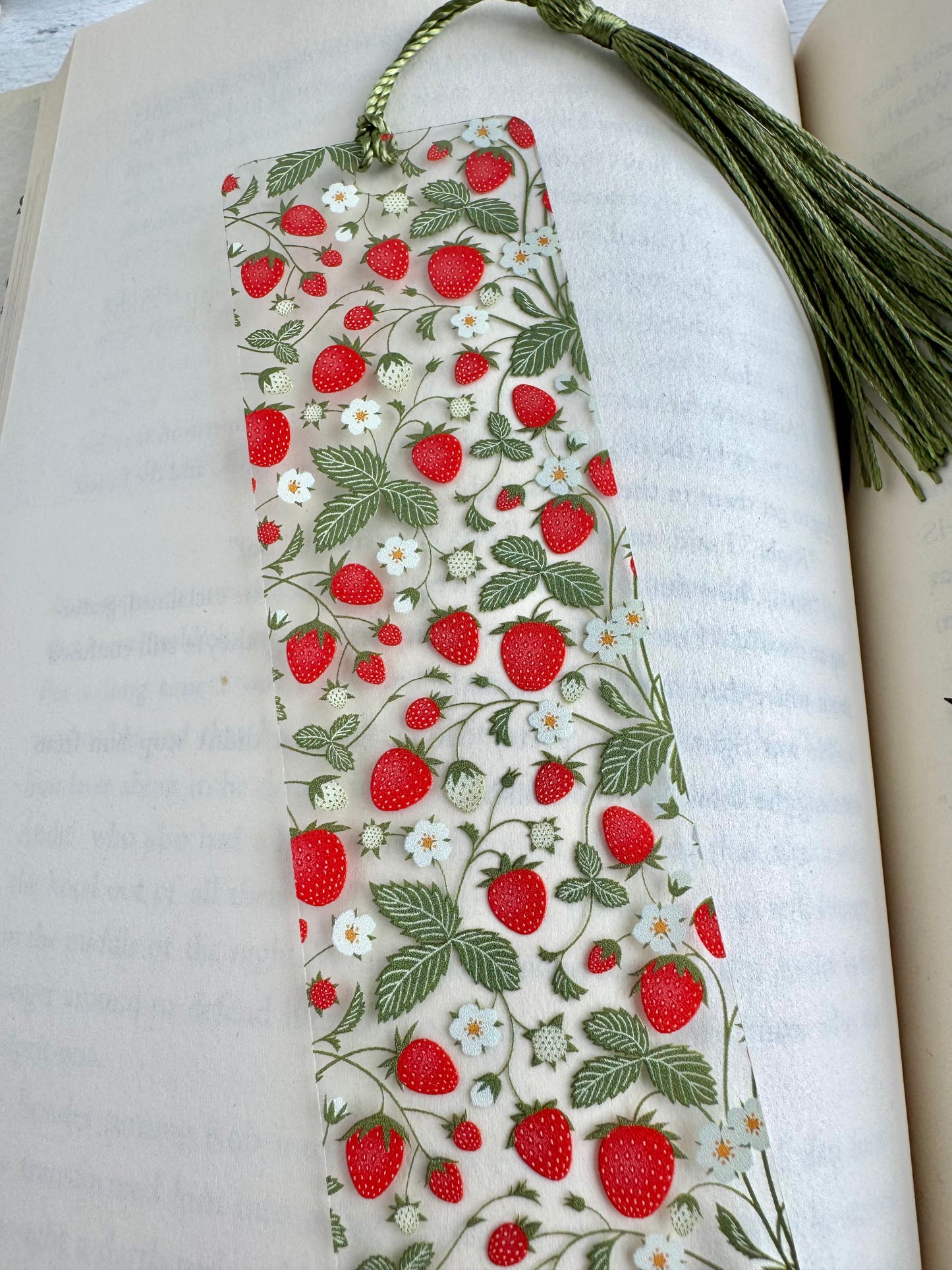 Strawberries Bookmark