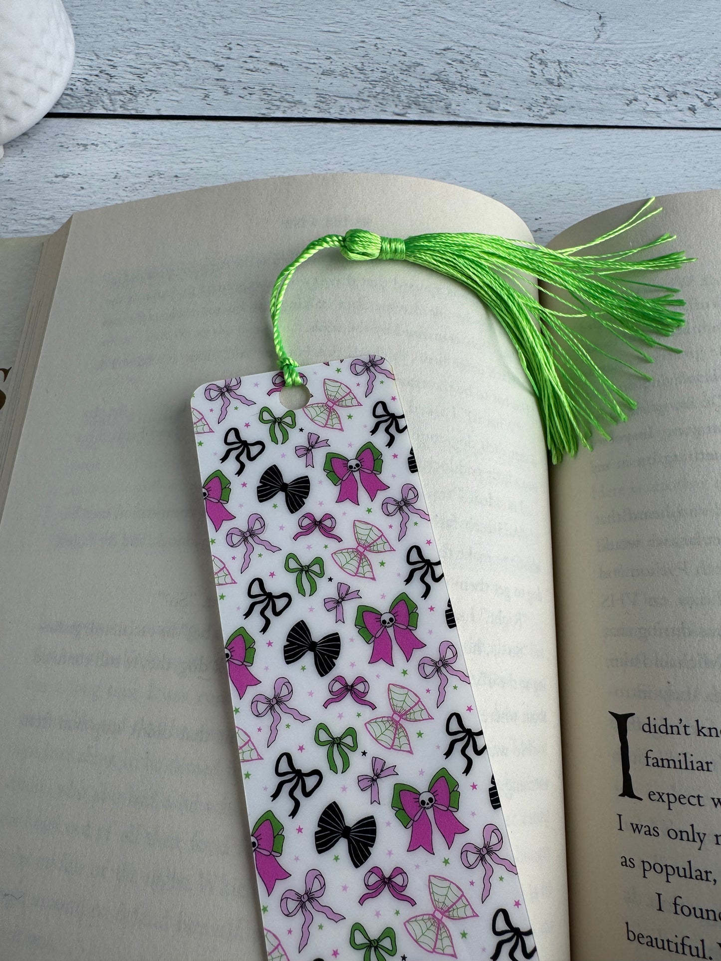 Halloween Bows Bookmark