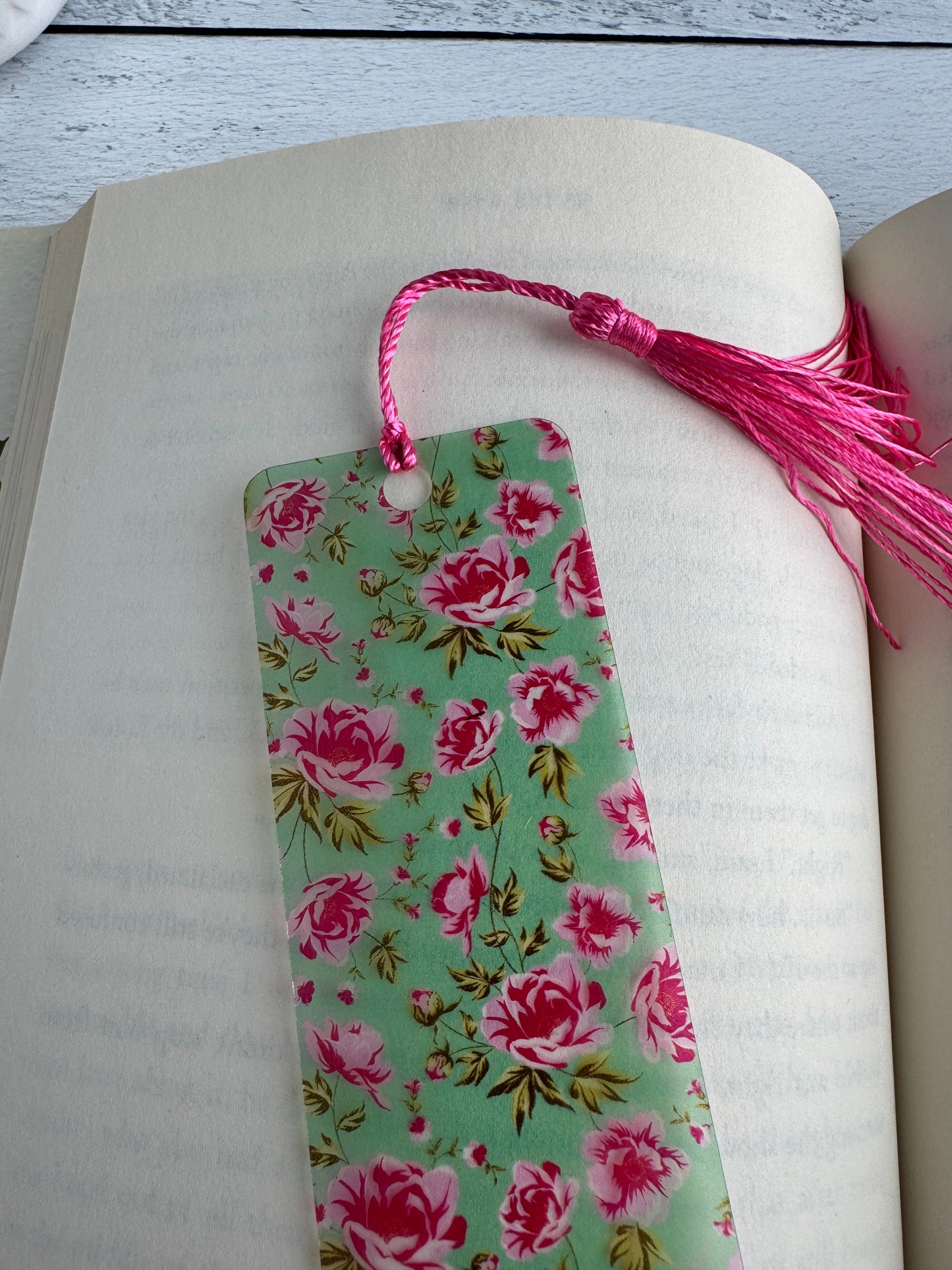 Peony Bookmark