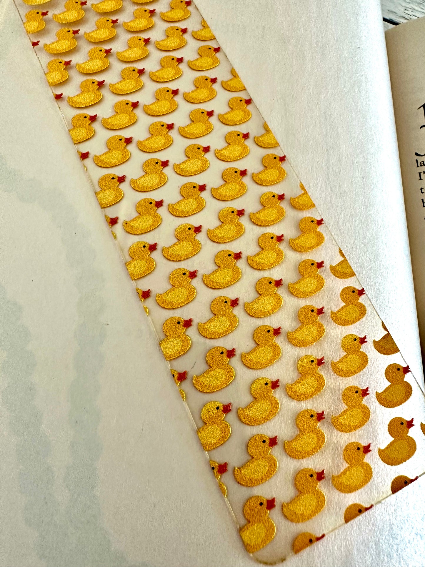 Rubber Ducky Bookmark