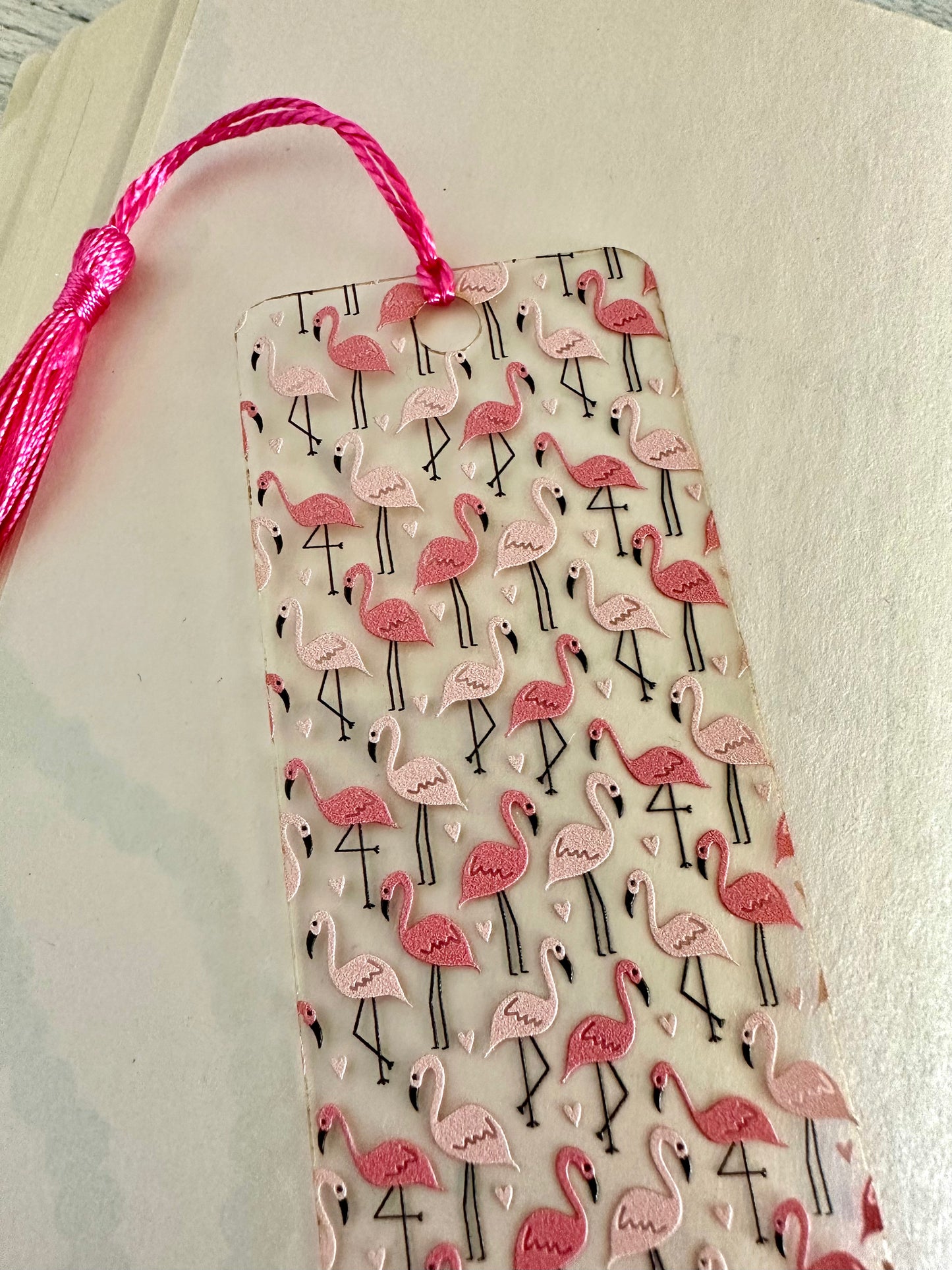 Flamingos Bookmark