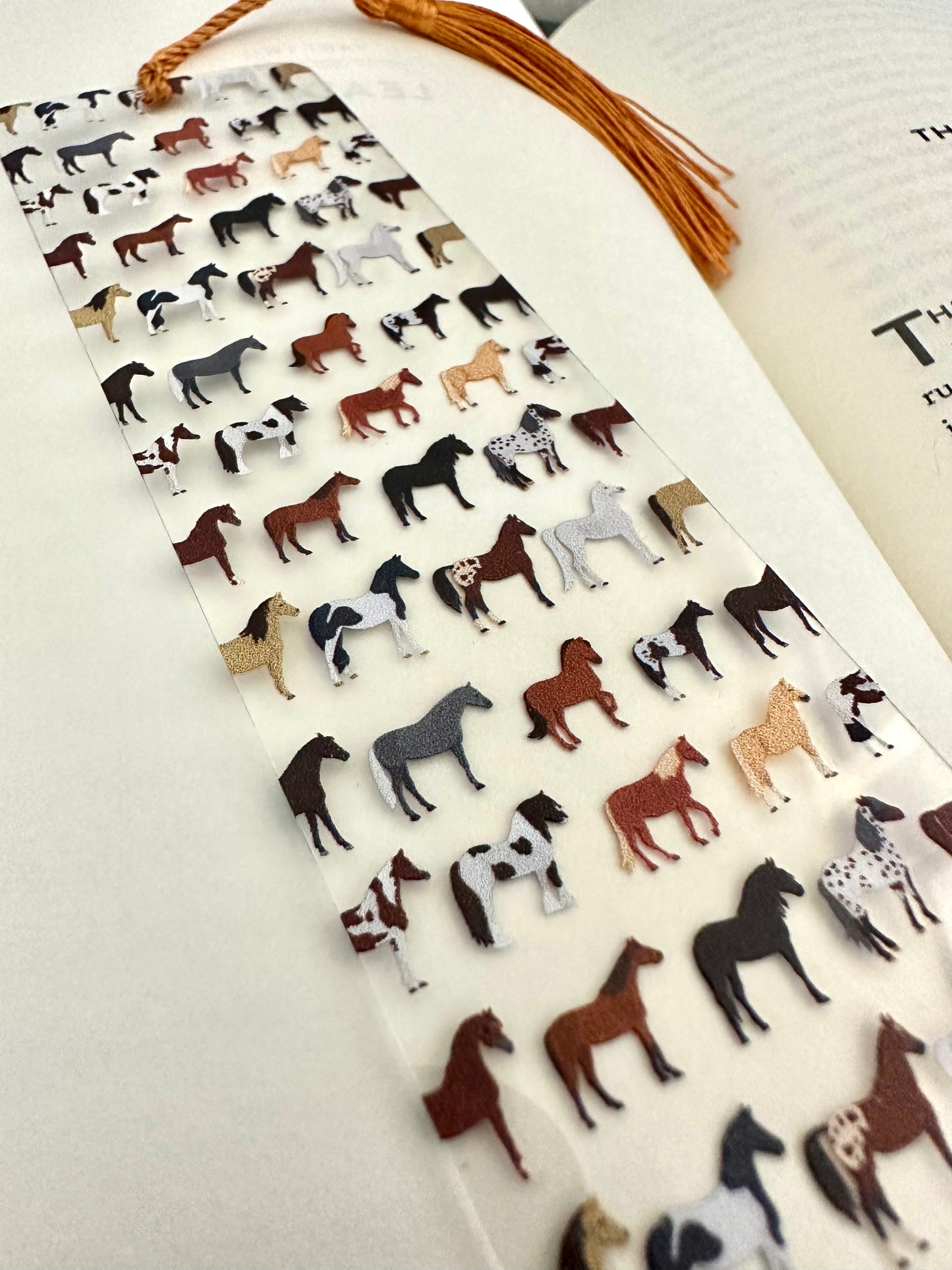 Horses Bookmark
