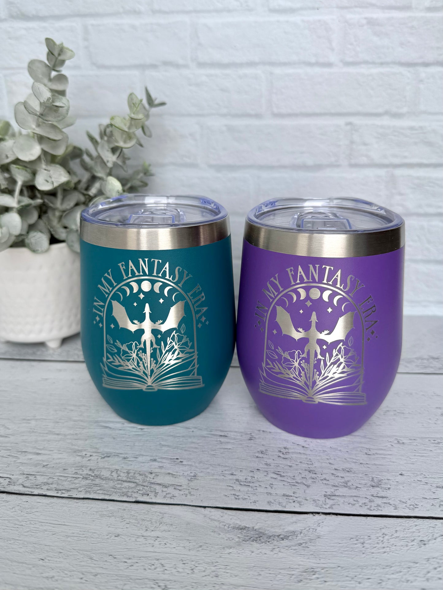 10 oz Wine Tumbler - In My Fantasy Era RTS