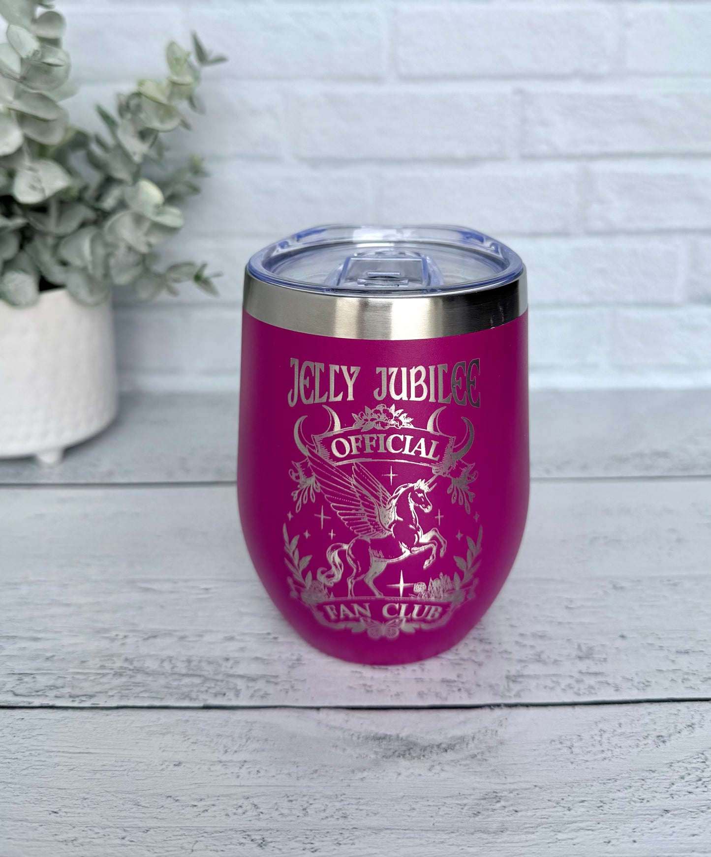 10 oz Wine Tumbler - JJ Fan Club RTS