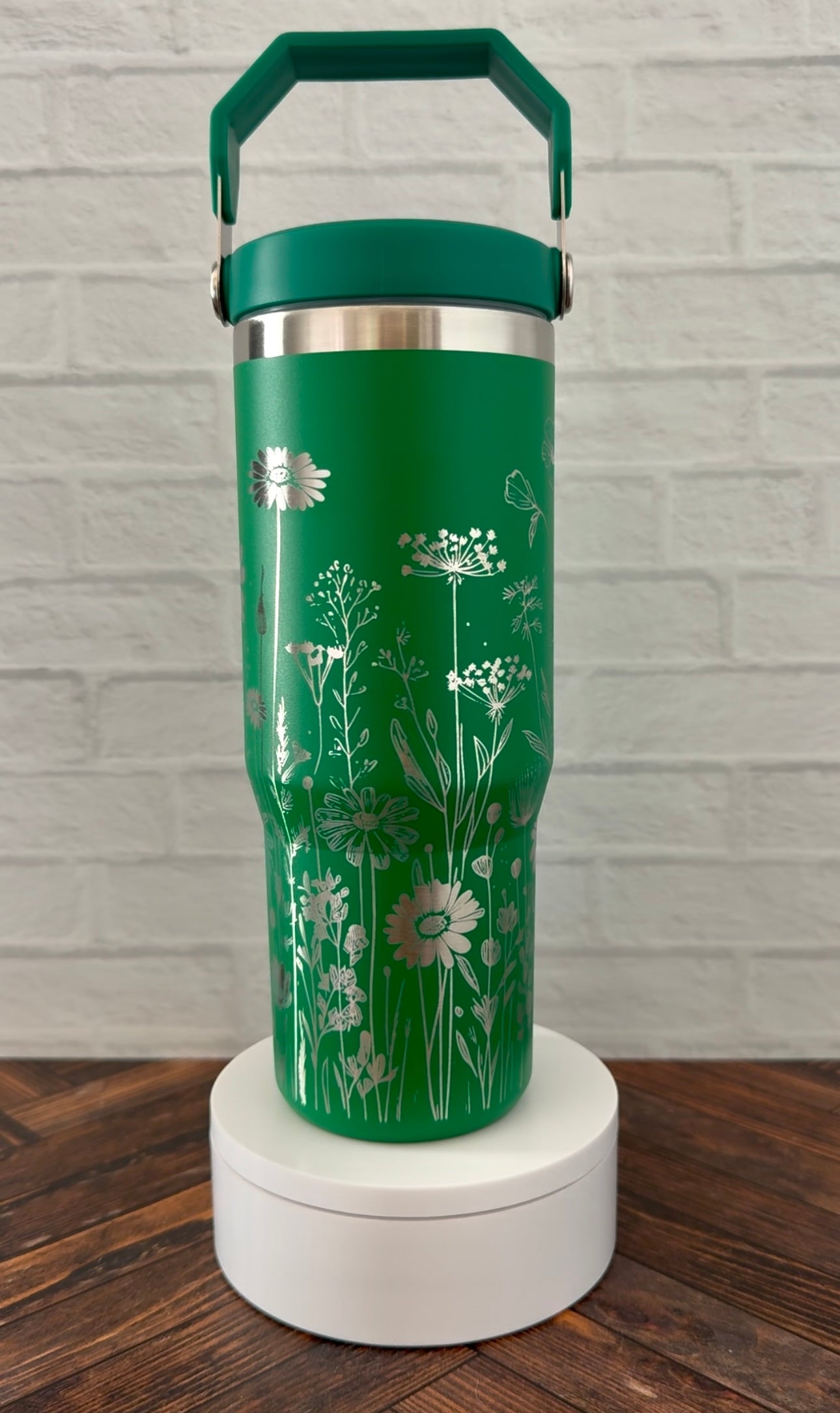 30 oz - Wildflowers on green RTS