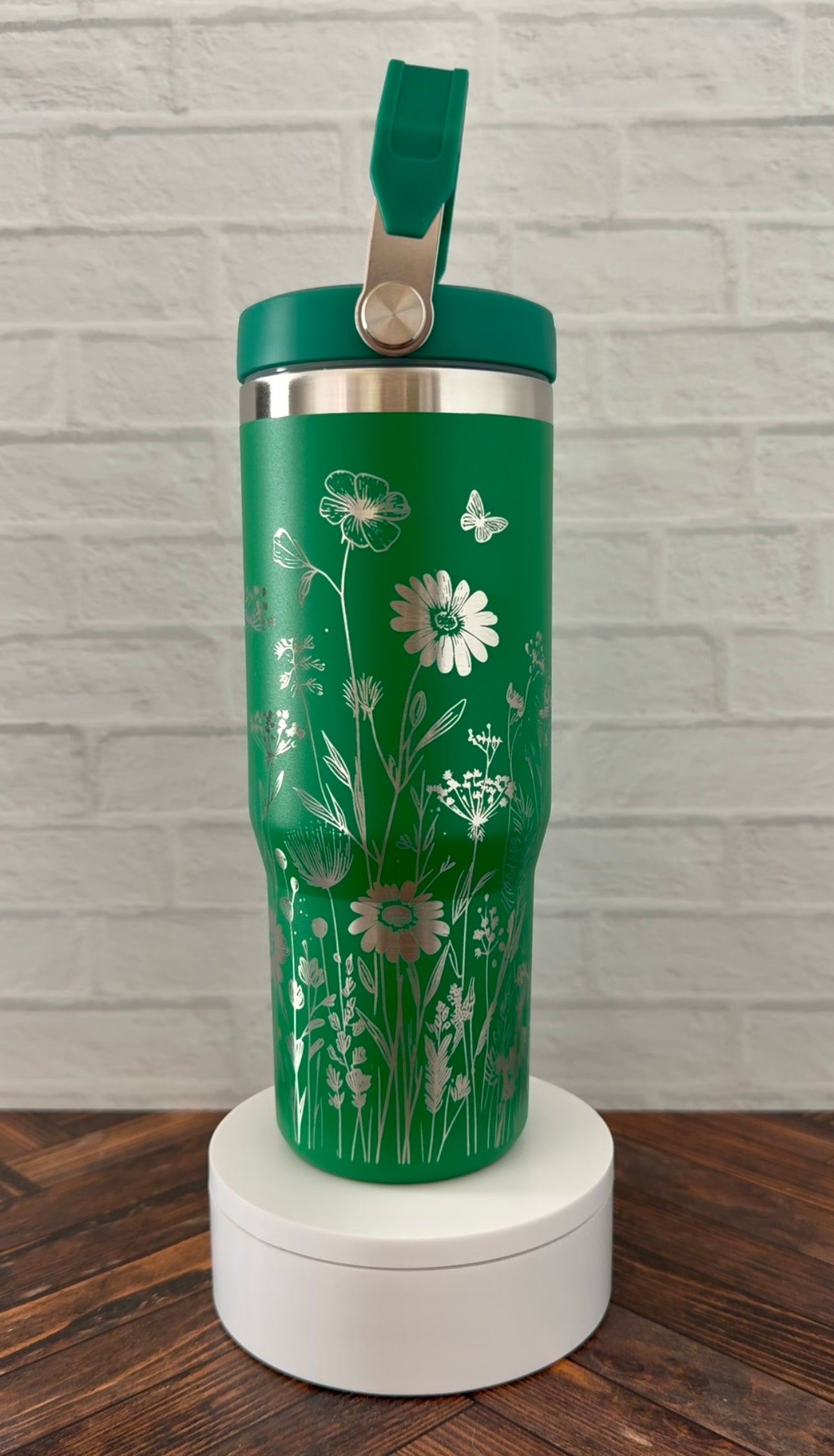 30 oz - Wildflowers on green RTS