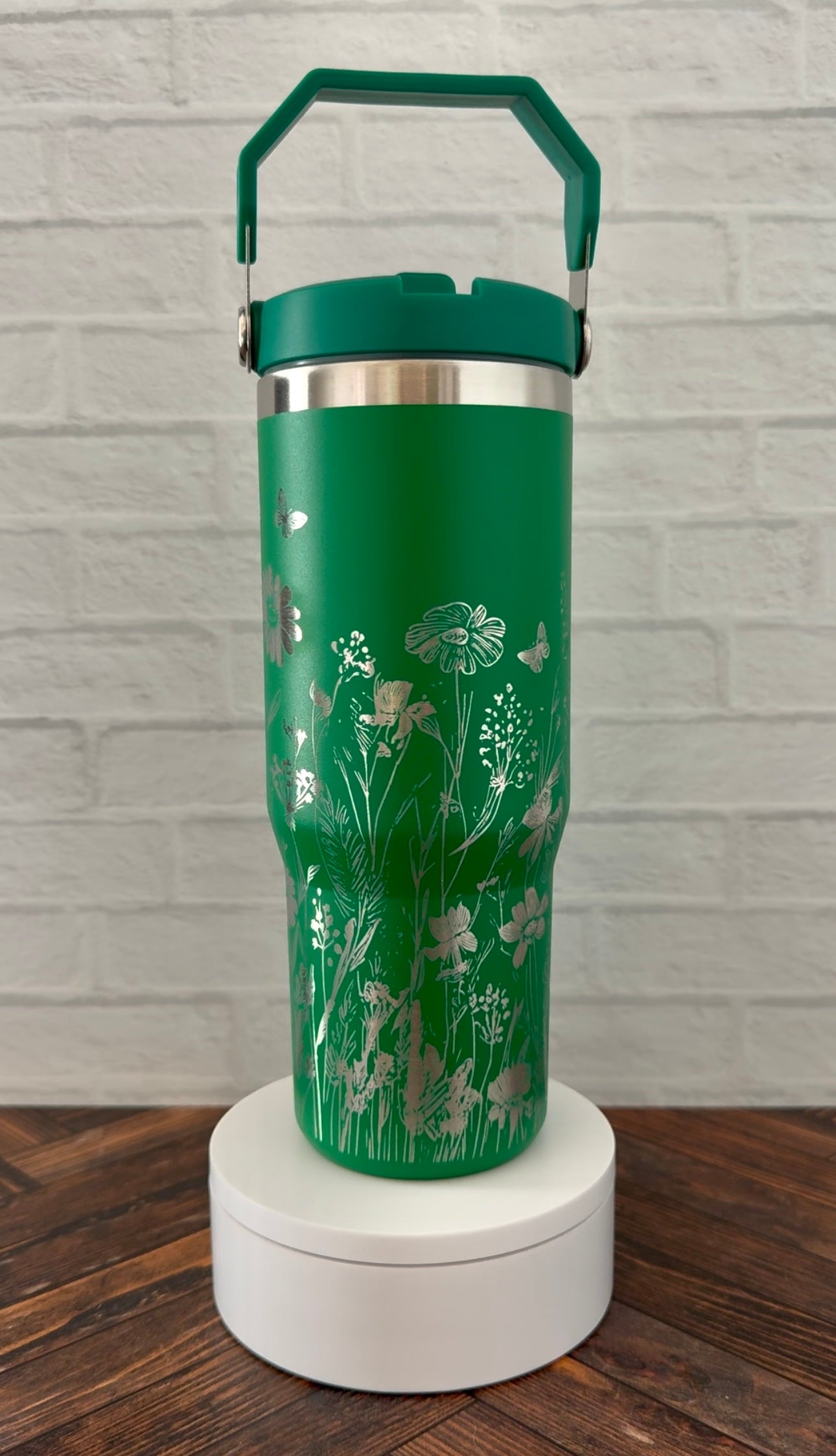 30 oz - Wildflowers on green RTS