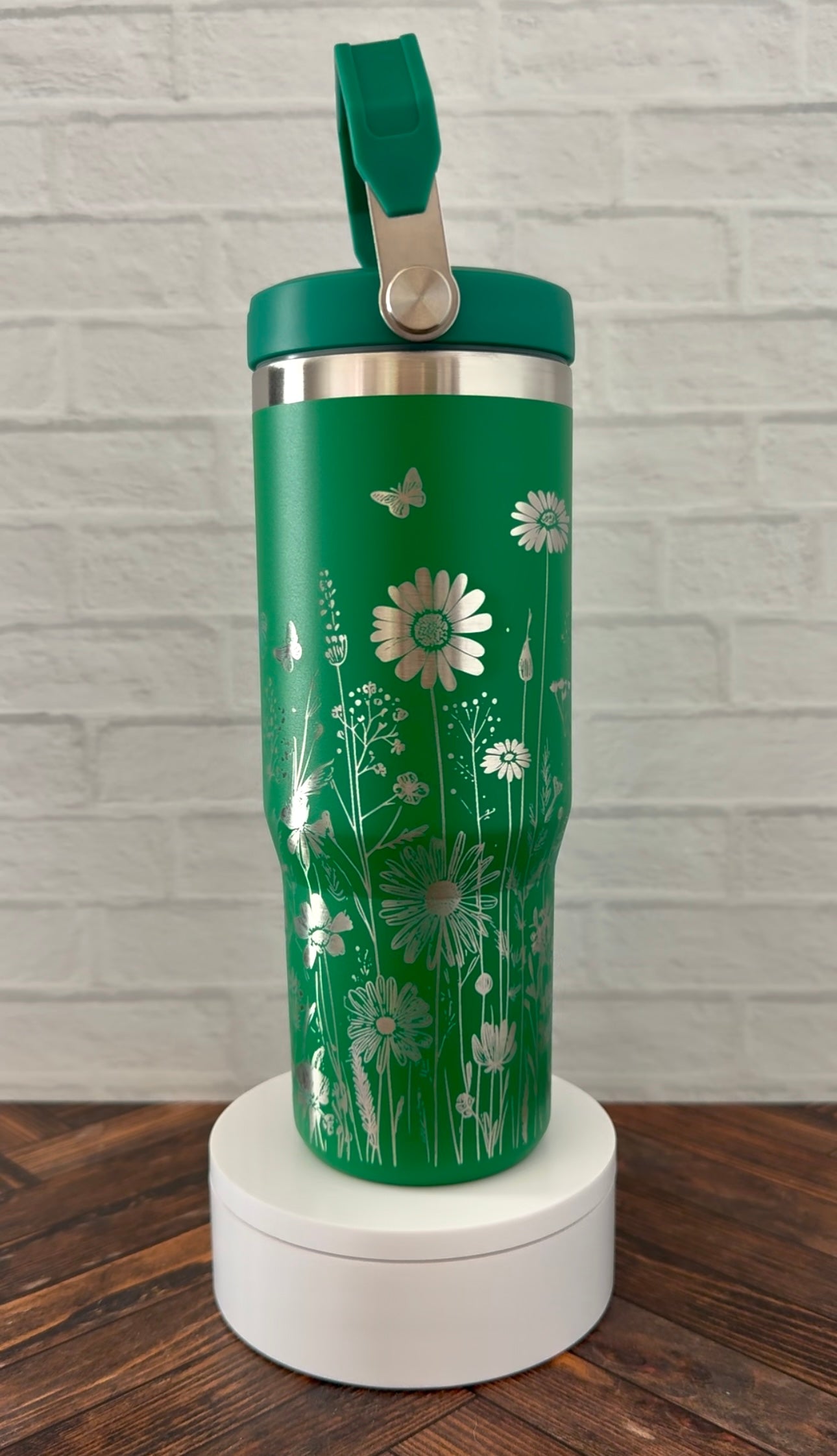 30 oz - Wildflowers on green RTS