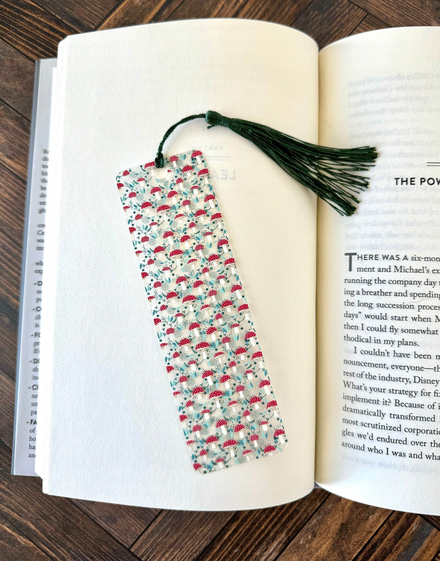 Mushroom Field Bookmark