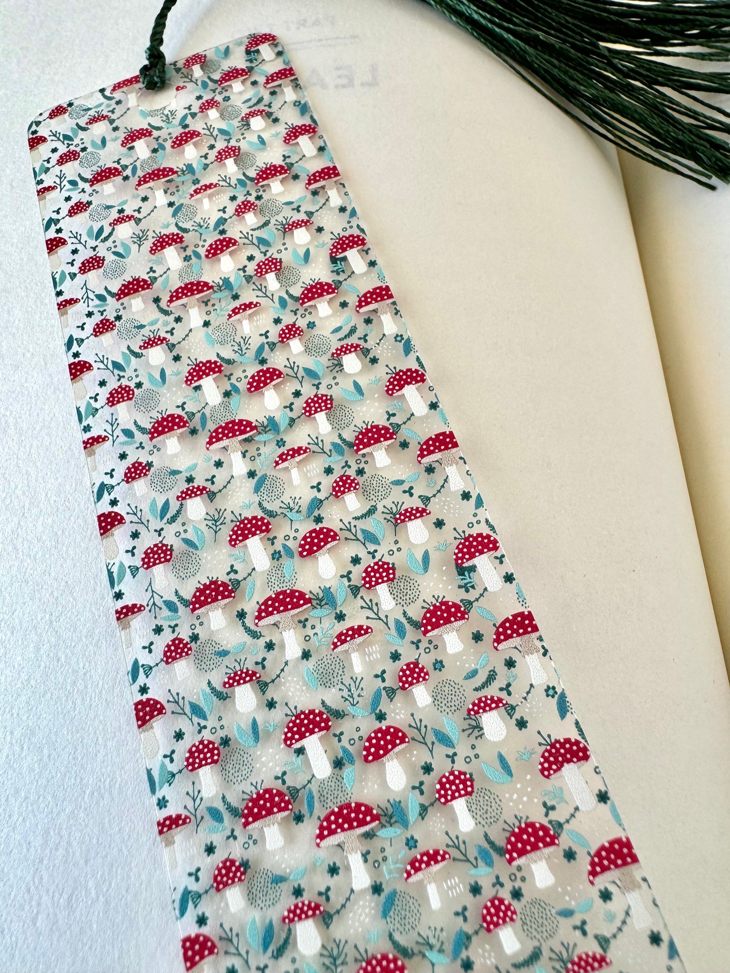 Mushroom Field Bookmark