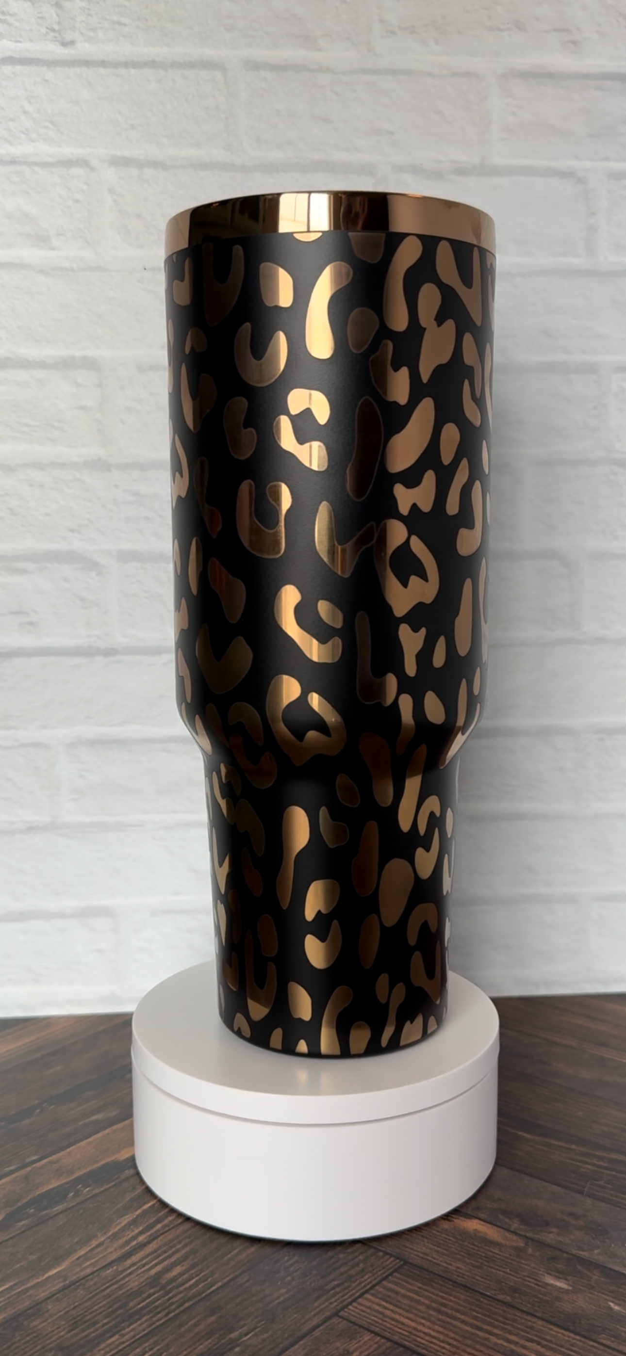 40 oz Tumbler - Leopard Print RTS