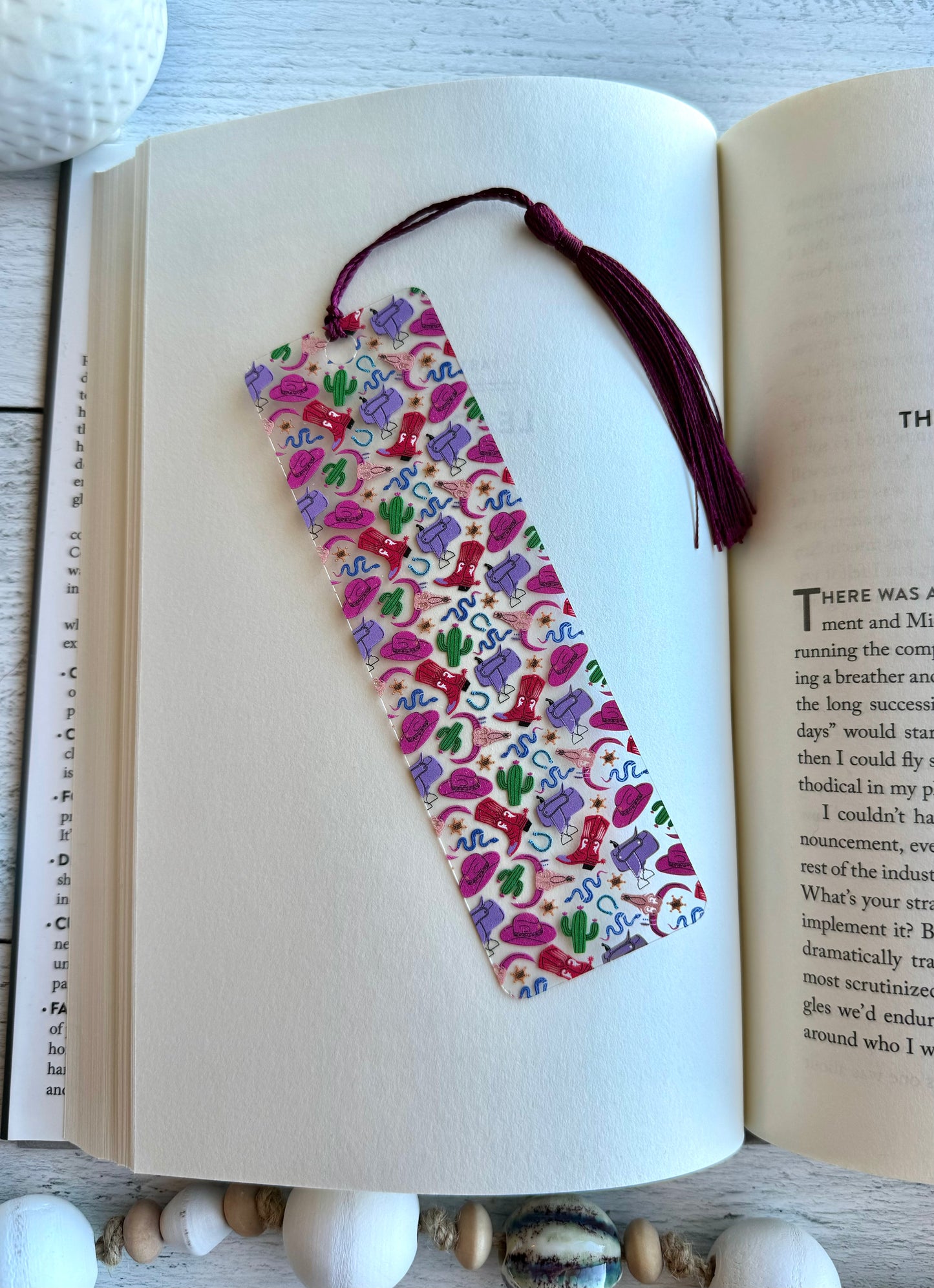 Cowgirl Bookmark