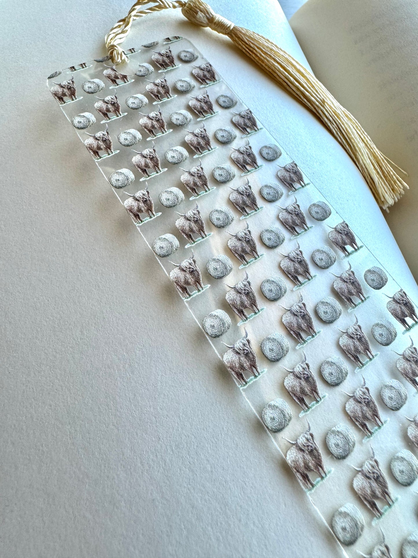 Highland Cows Bookmark