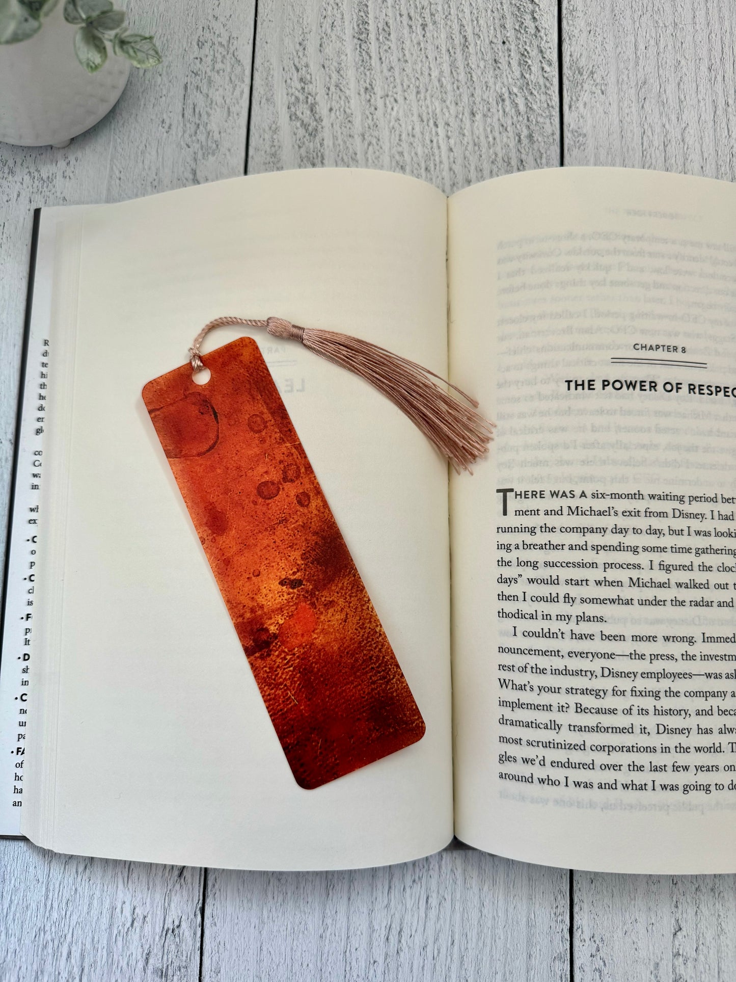 Copper Bookmark