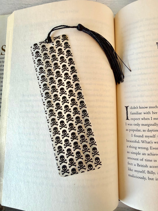 Skull and Crossbones Bookmark