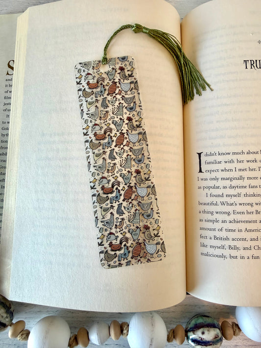 Chicken Doodles Bookmark