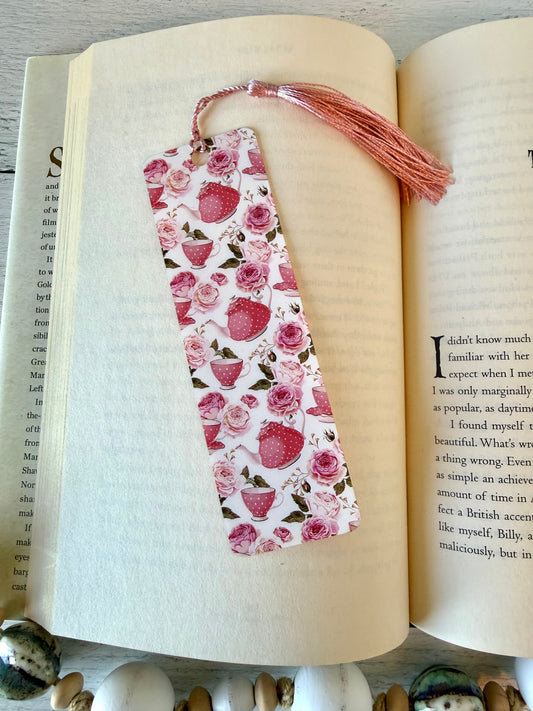 Tea & Roses Bookmark