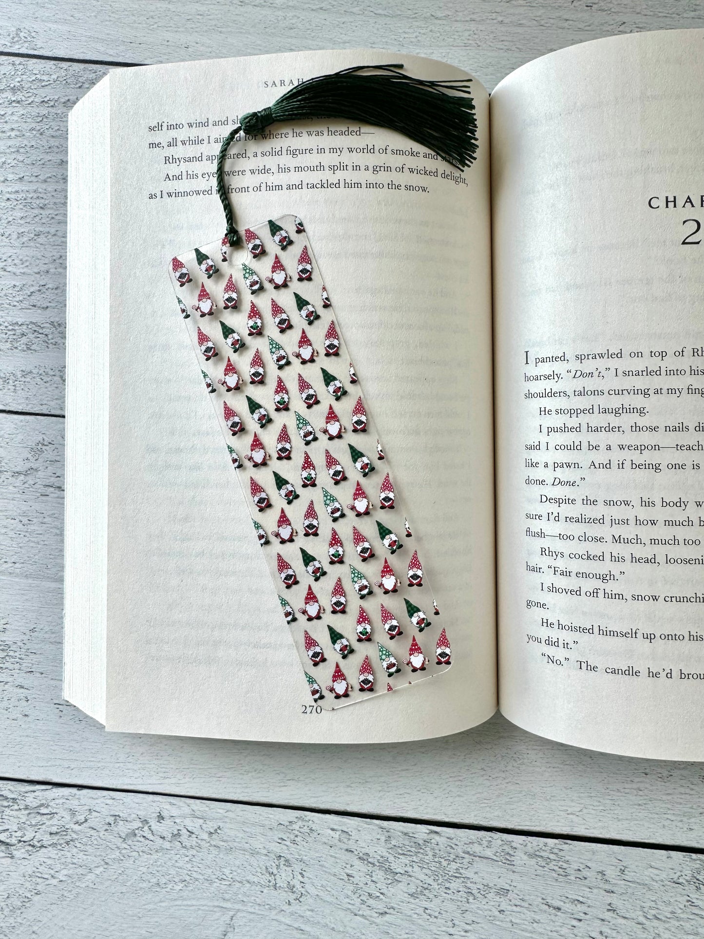 Christmas Gnomes Bookmark
