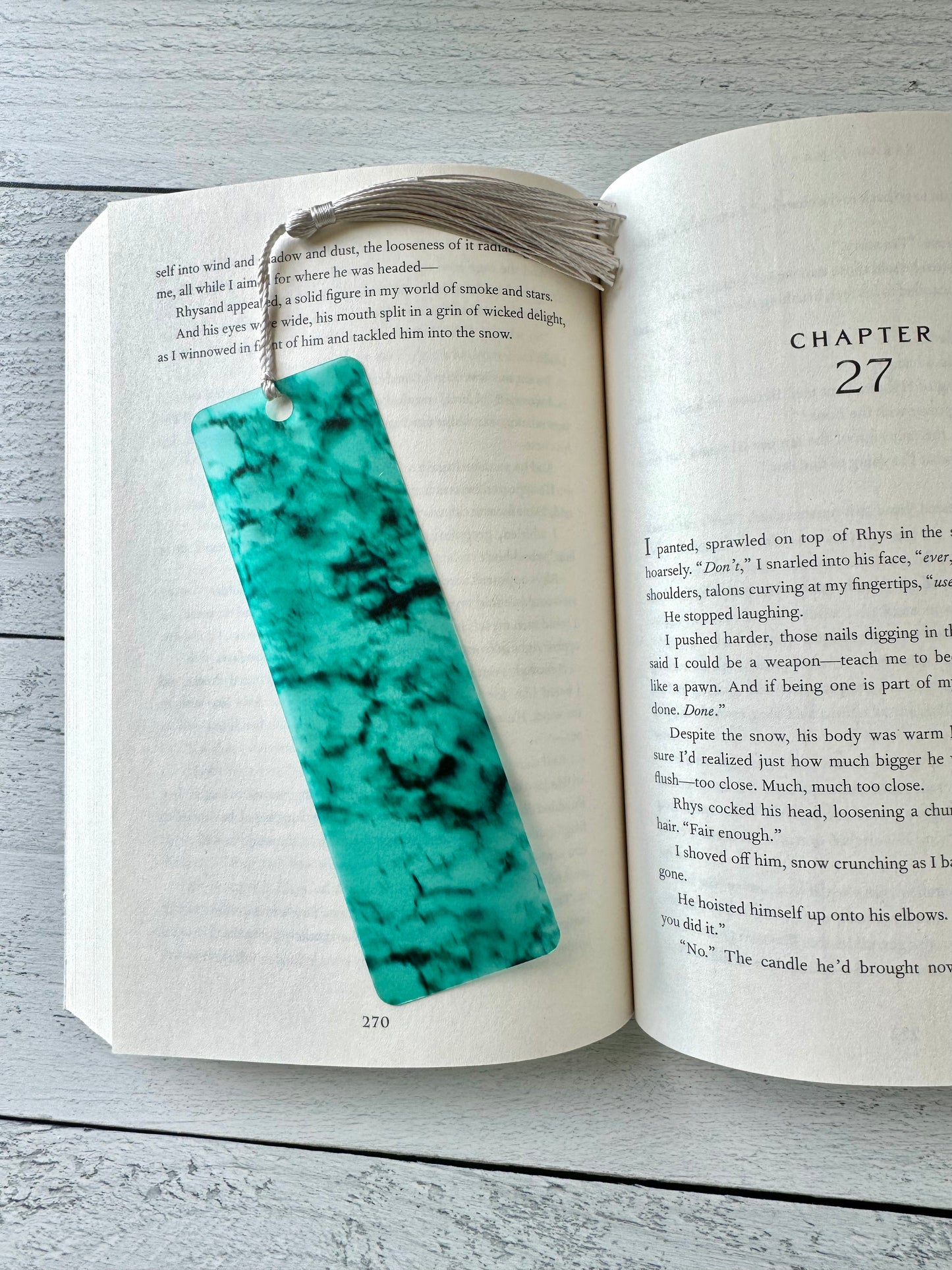 Turquoise Bookmark
