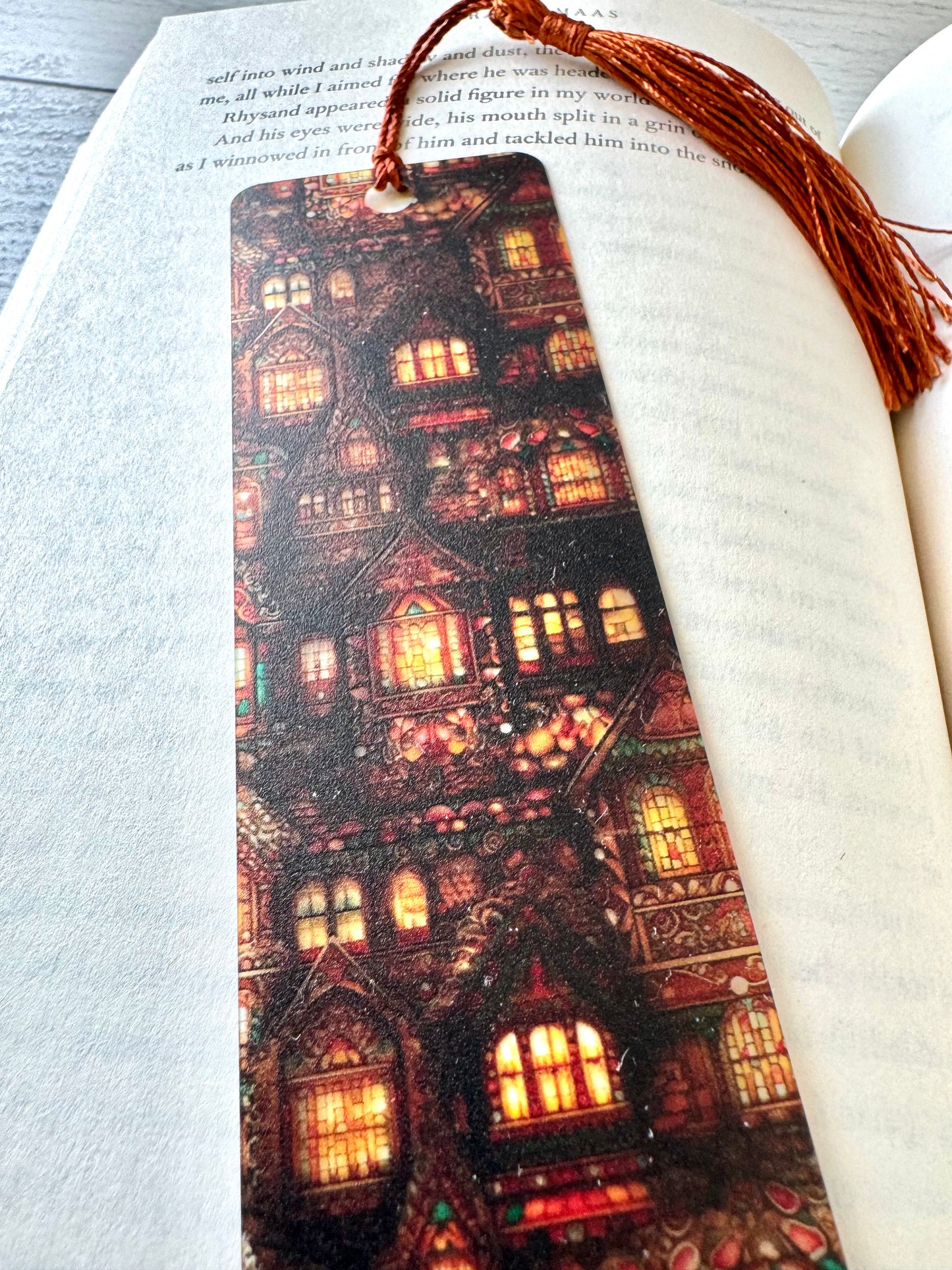 Gingerbread House Bookmark
