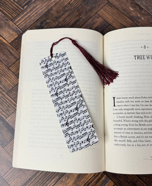 Sheet Music Bookmark