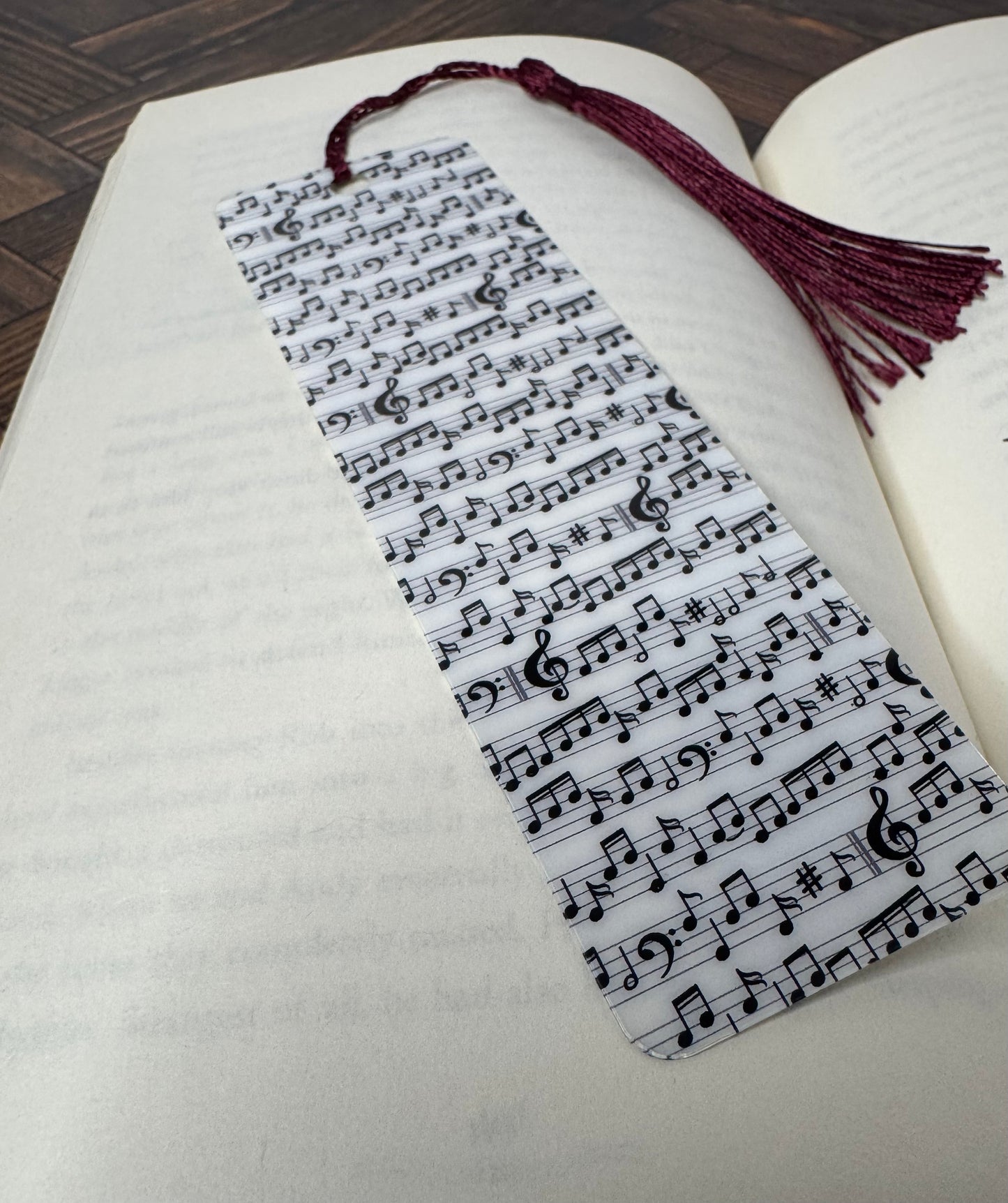 Sheet Music Bookmark