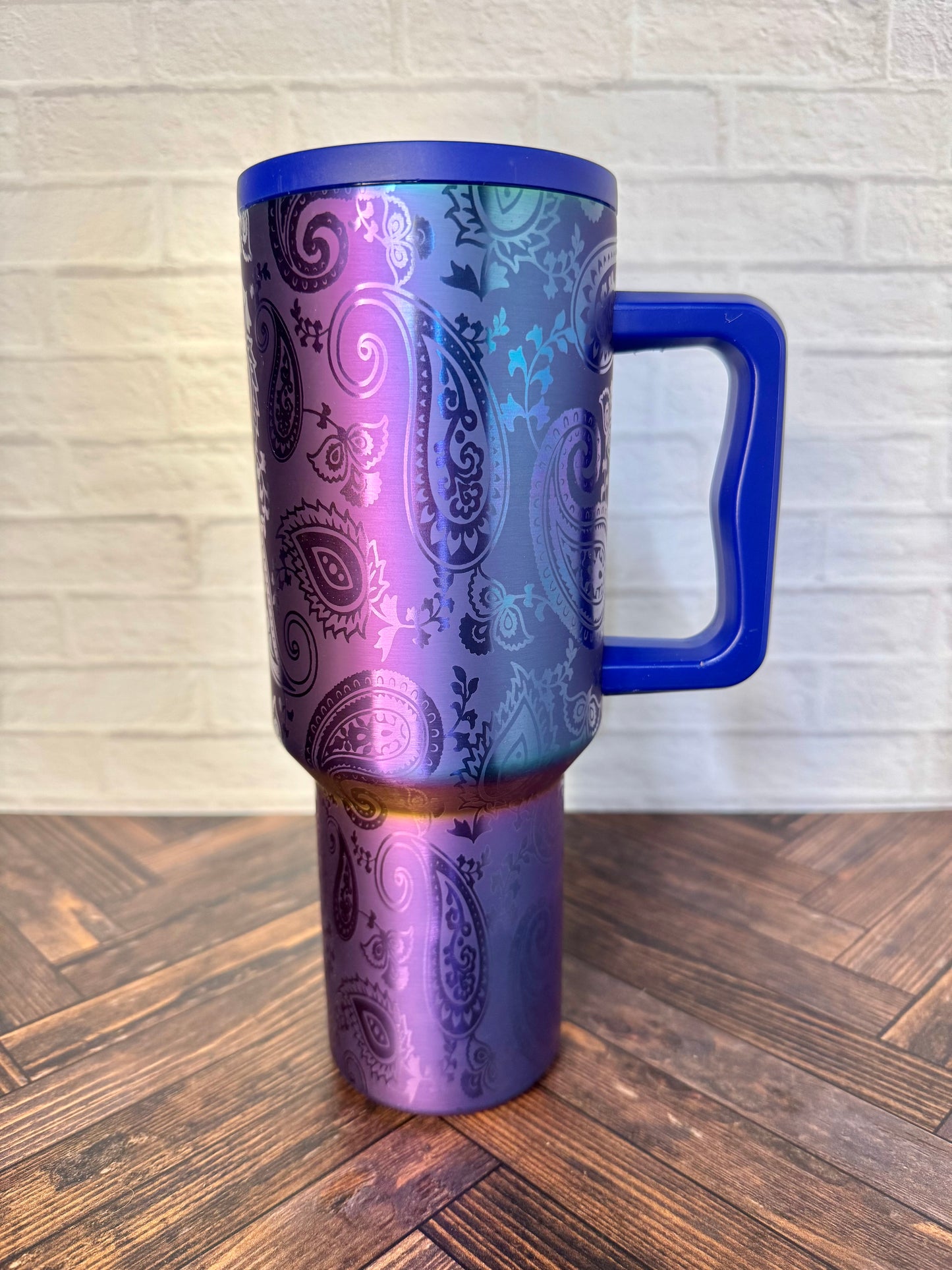 40 oz Paisley Tumbler on Prism RTS