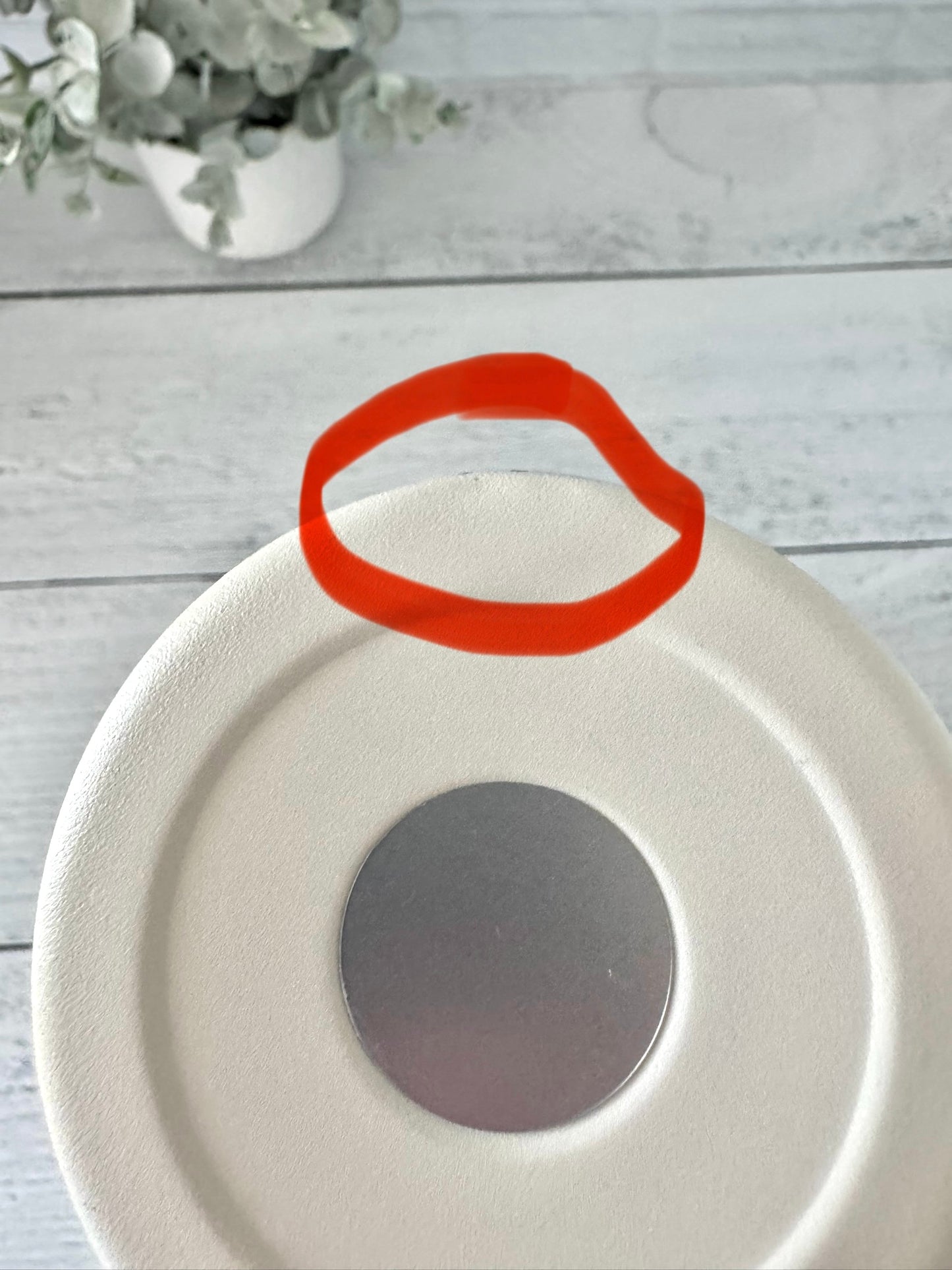 40 Oz Tumbler - NSFW Floral "Eggplant" Cream on Brushed Copper IMPERFECT RTS