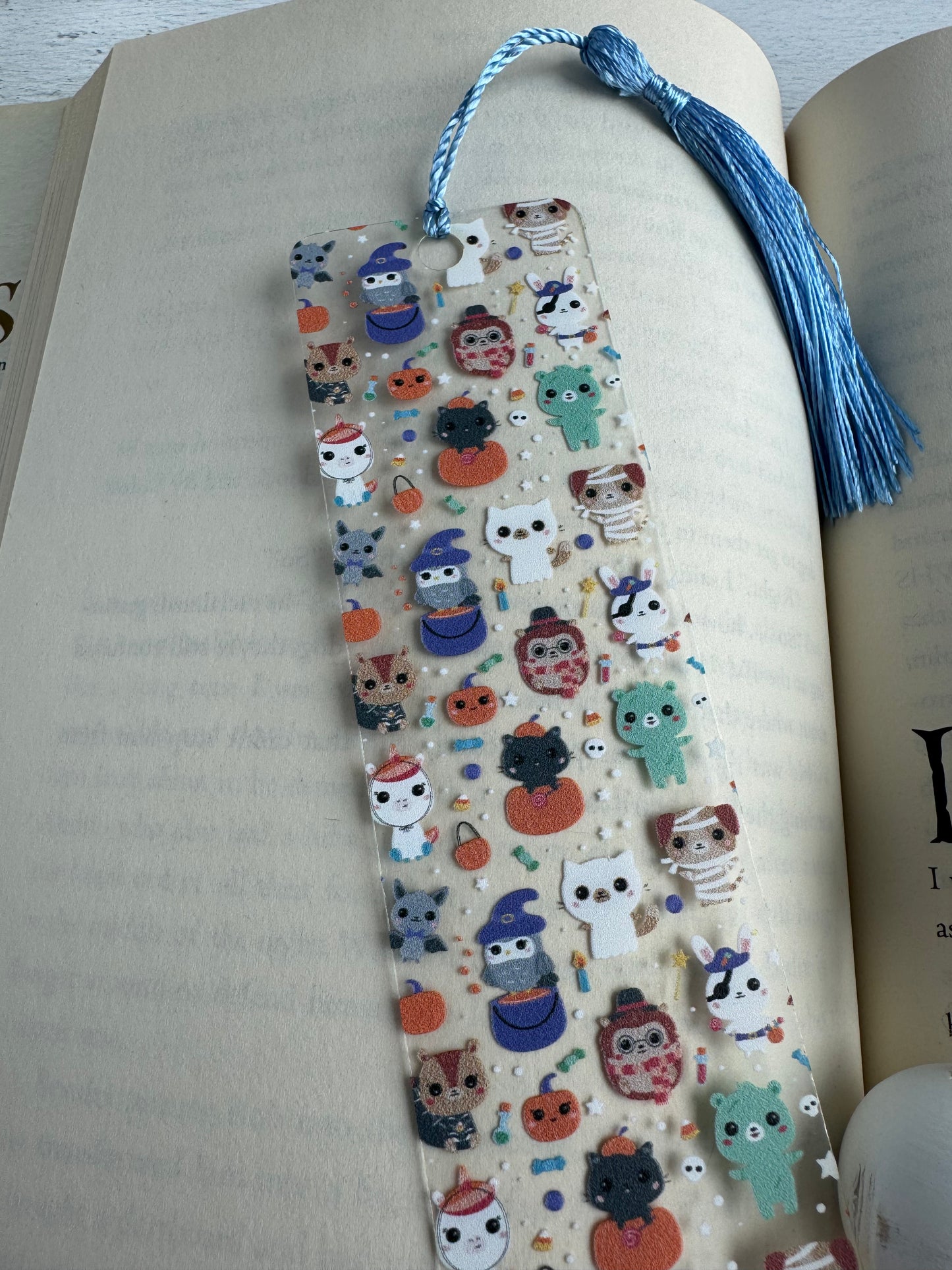 Halloween Animals Bookmark