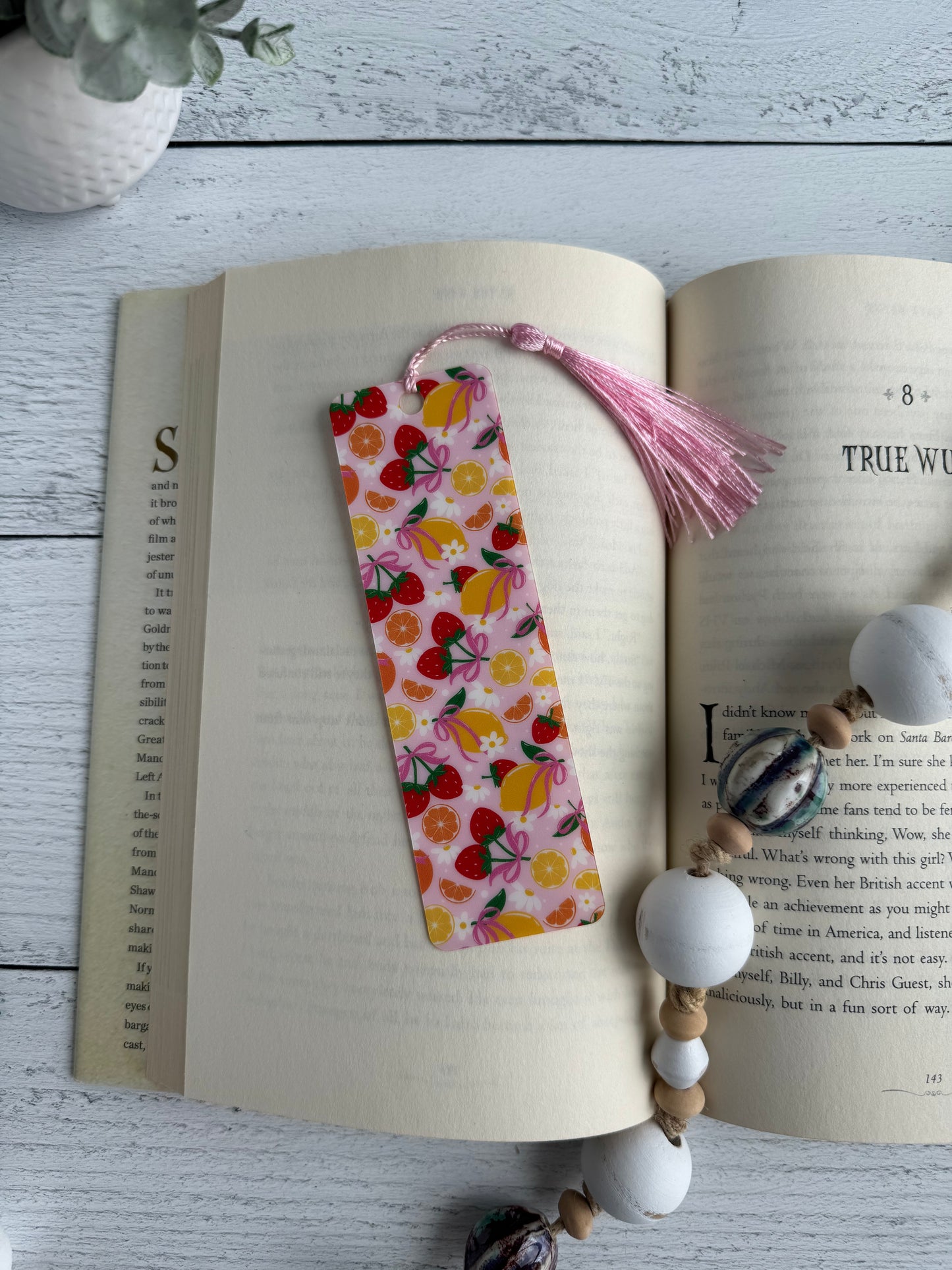 Summer Citrus Bookmark
