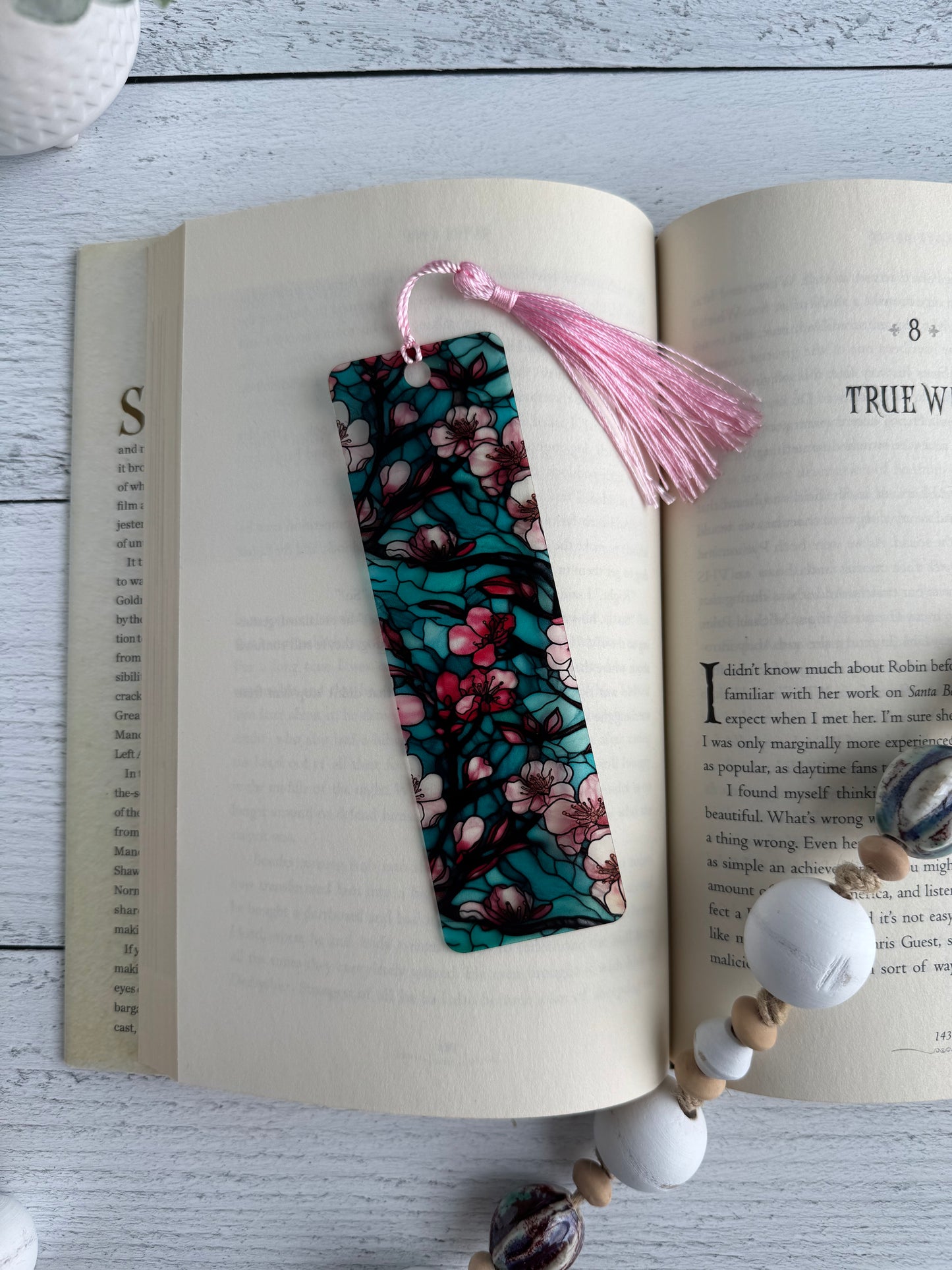 Cherry Blossoms Bookmark