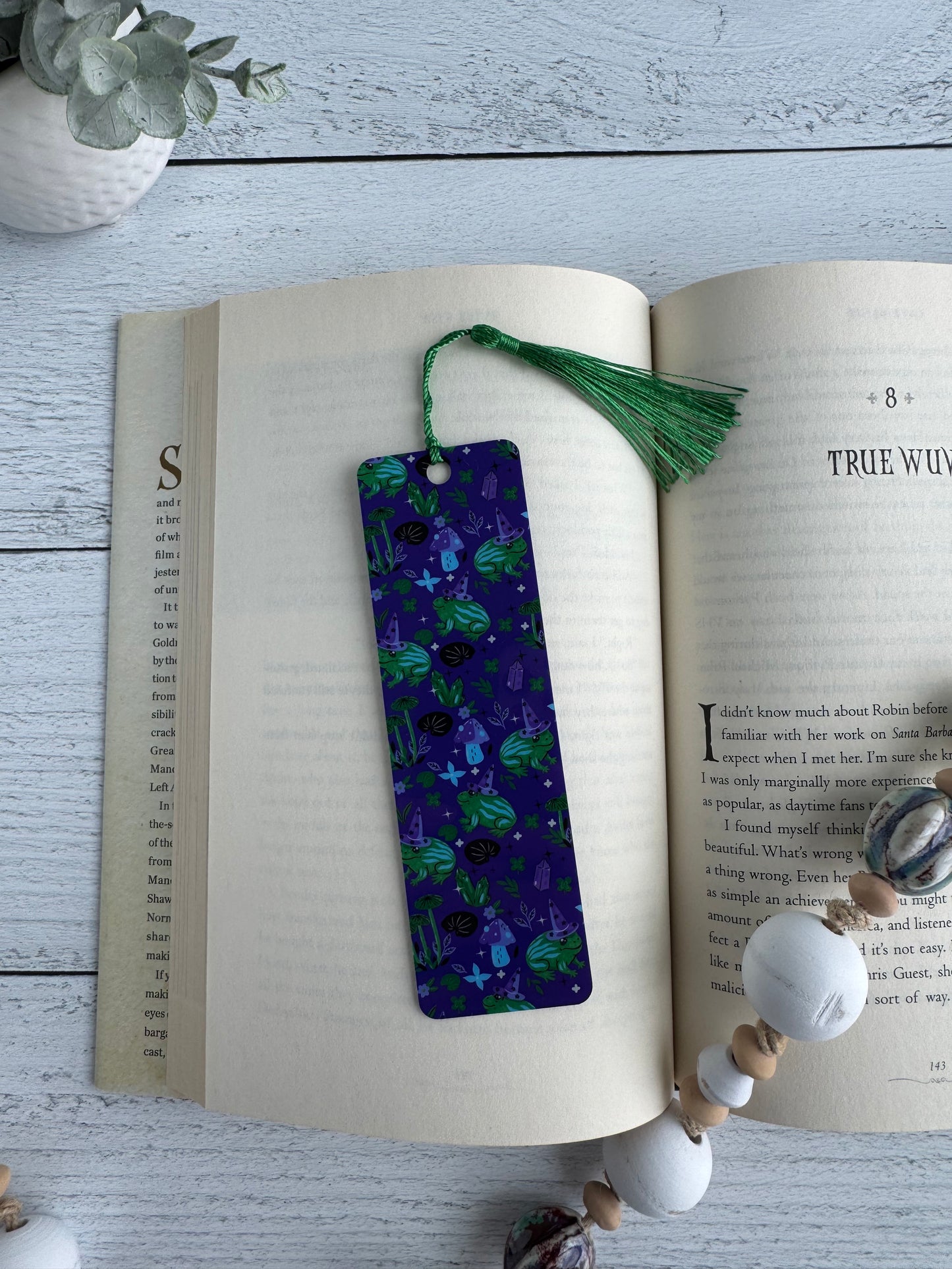Witchy Frogs Bookmark