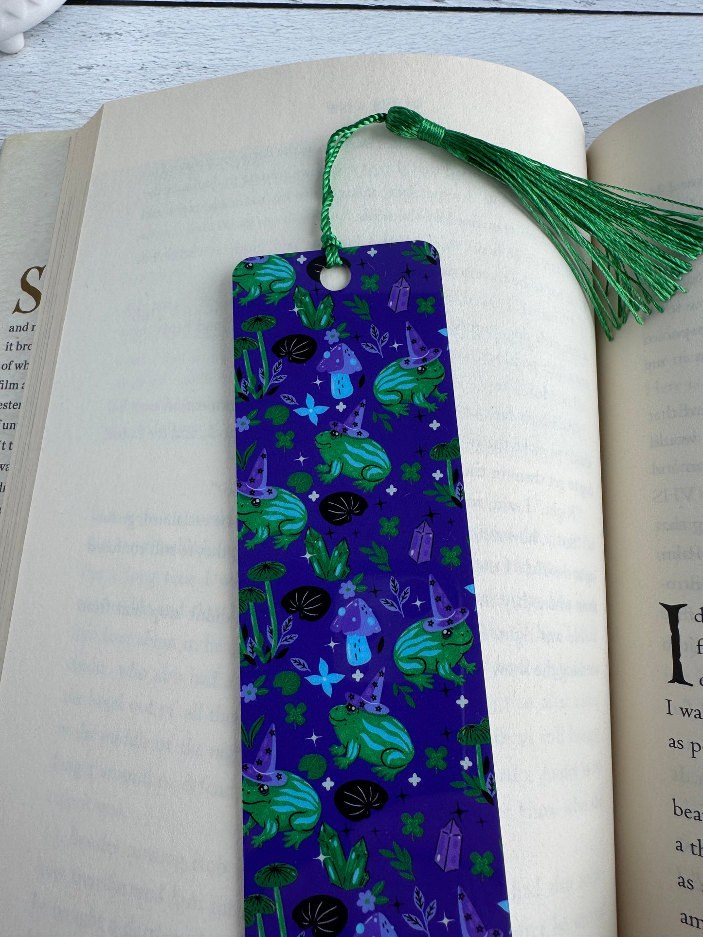 Witchy Frogs Bookmark