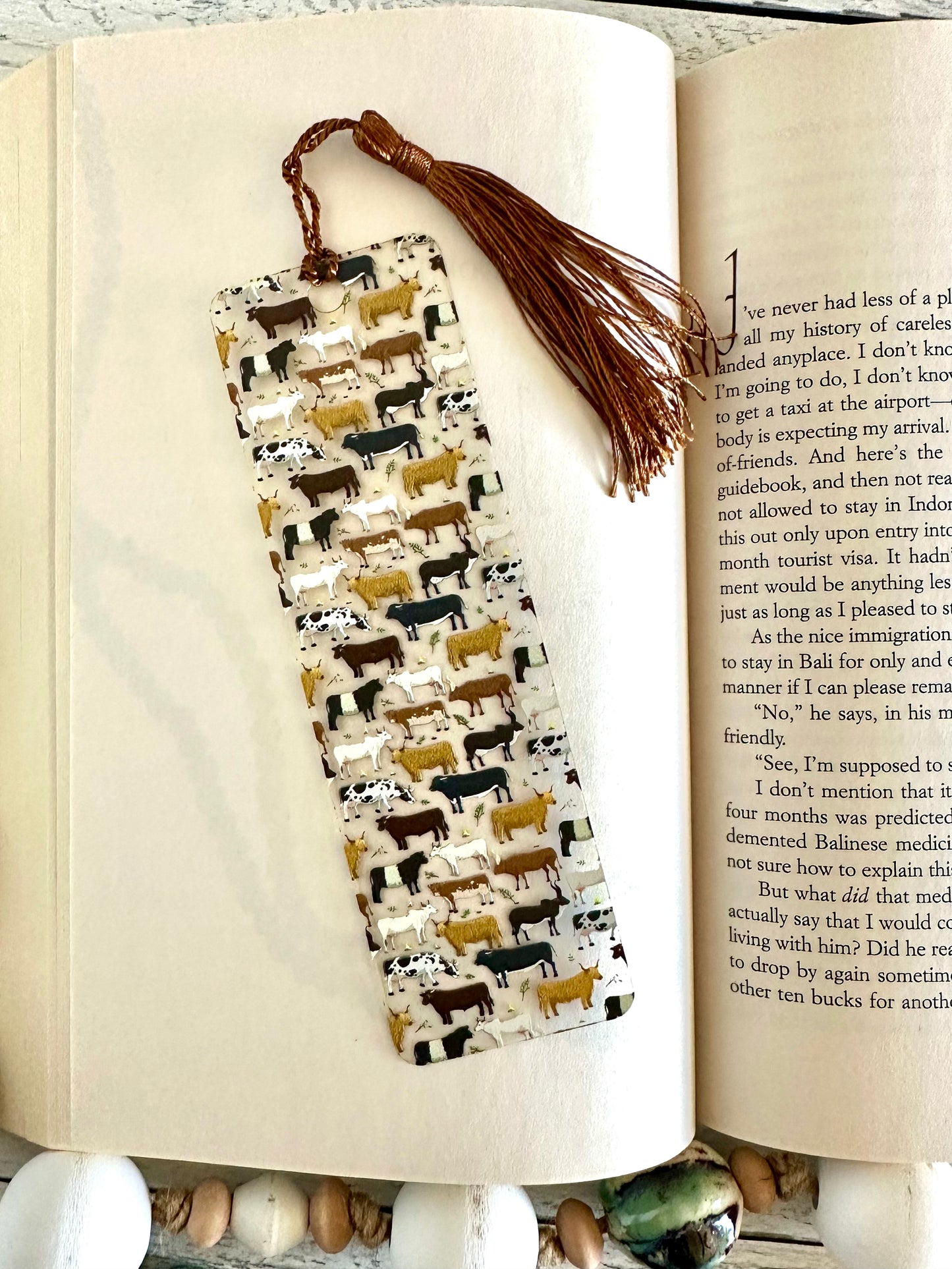Cows and Bulls Bookmark