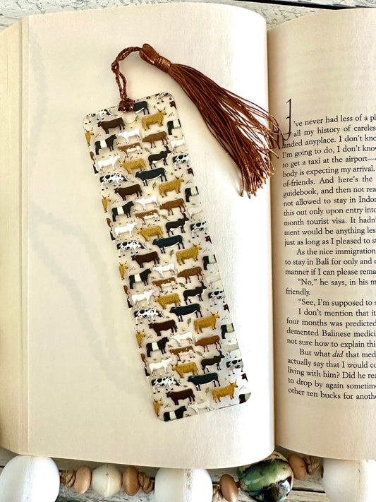 Cows and Bulls Bookmark