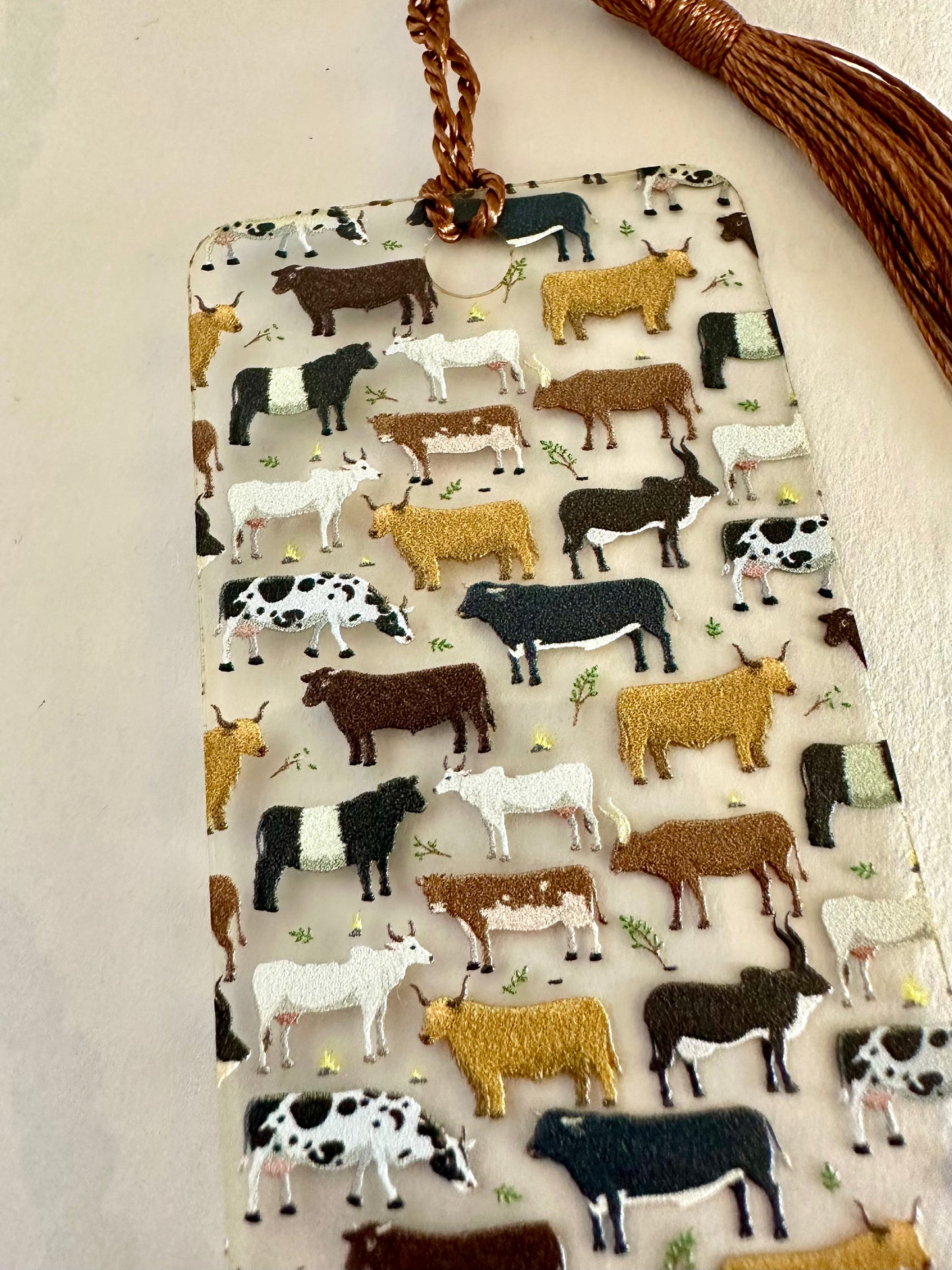 Cows and Bulls Bookmark