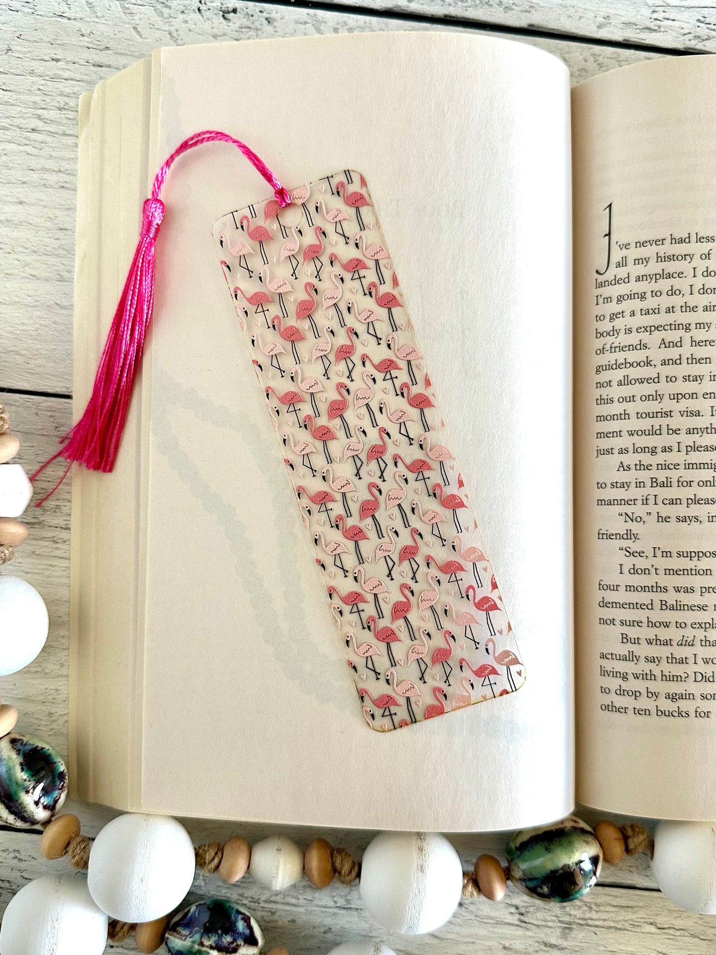 Flamingos Bookmark