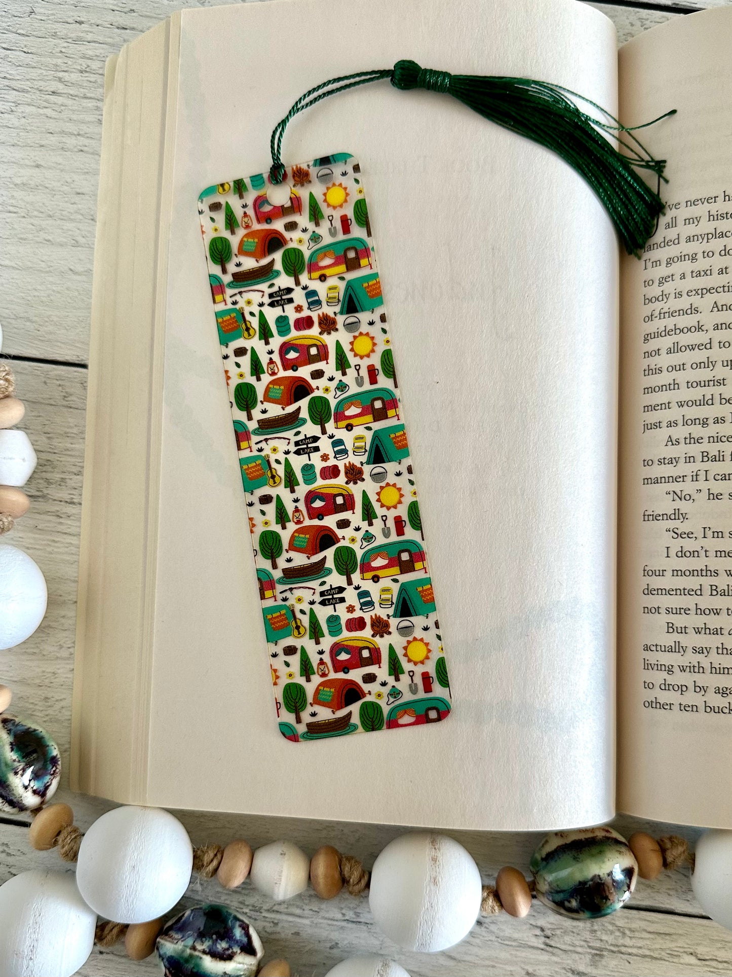 Happy Camper Bookmark