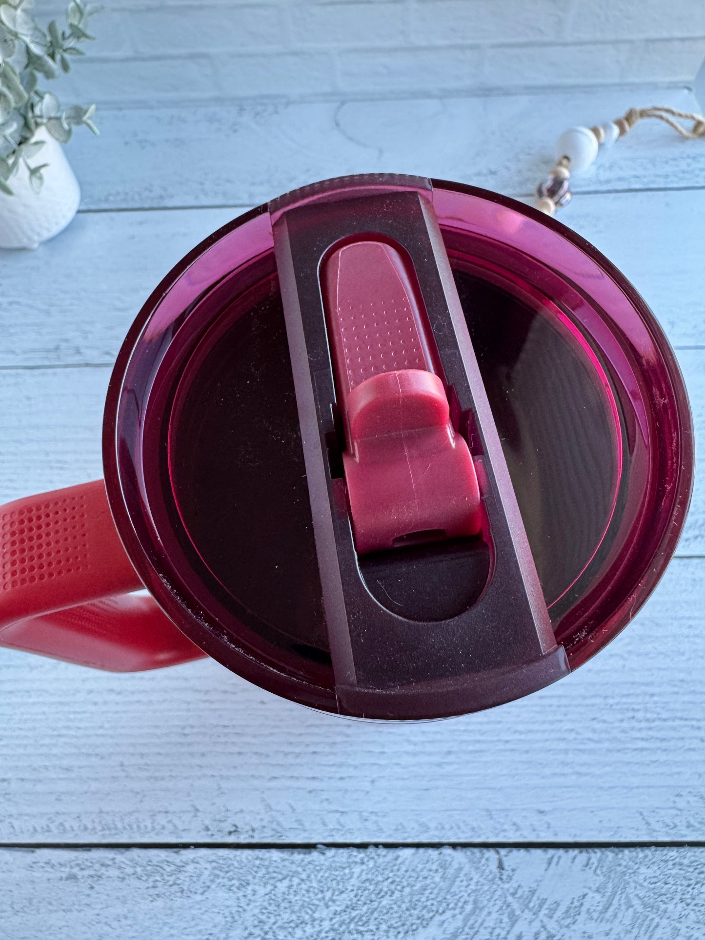 40 oz - Autumn Mouse on Red engraves Copper RTS