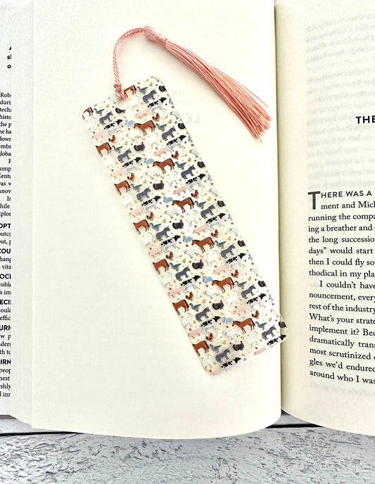 Farm Animals Bookmark