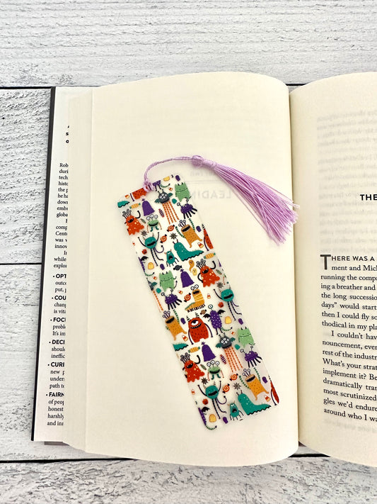 Monster Party Bookmark
