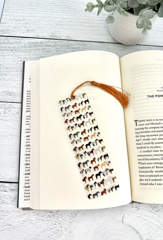 Horses Bookmark