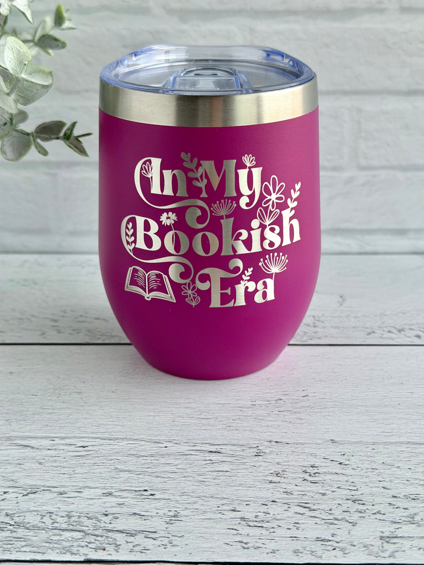 10 oz Wine Tumbler - In My Bookish Era RTS