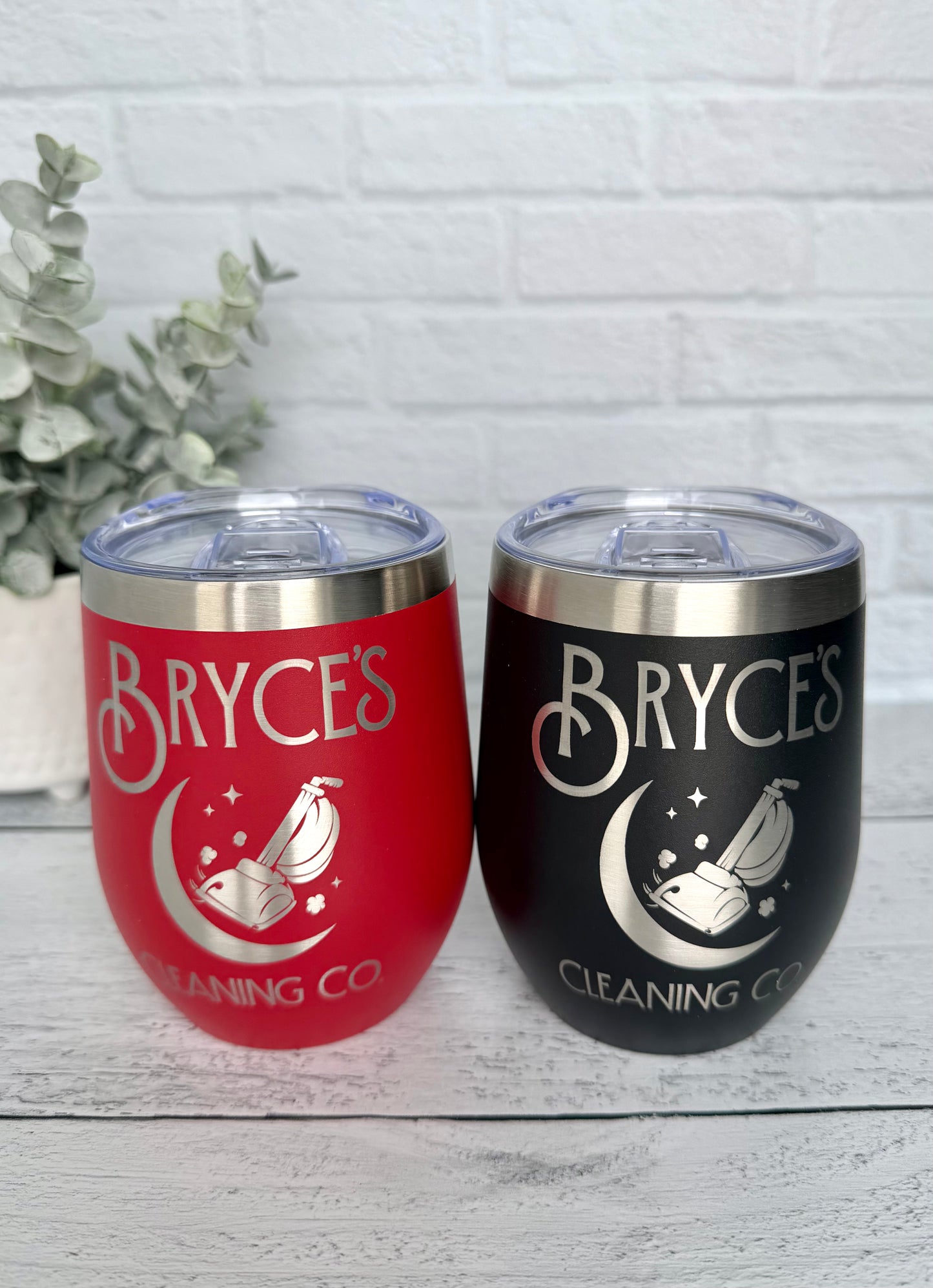 10 oz Wine Tumbler - Bryce's Cleaning Co RTS